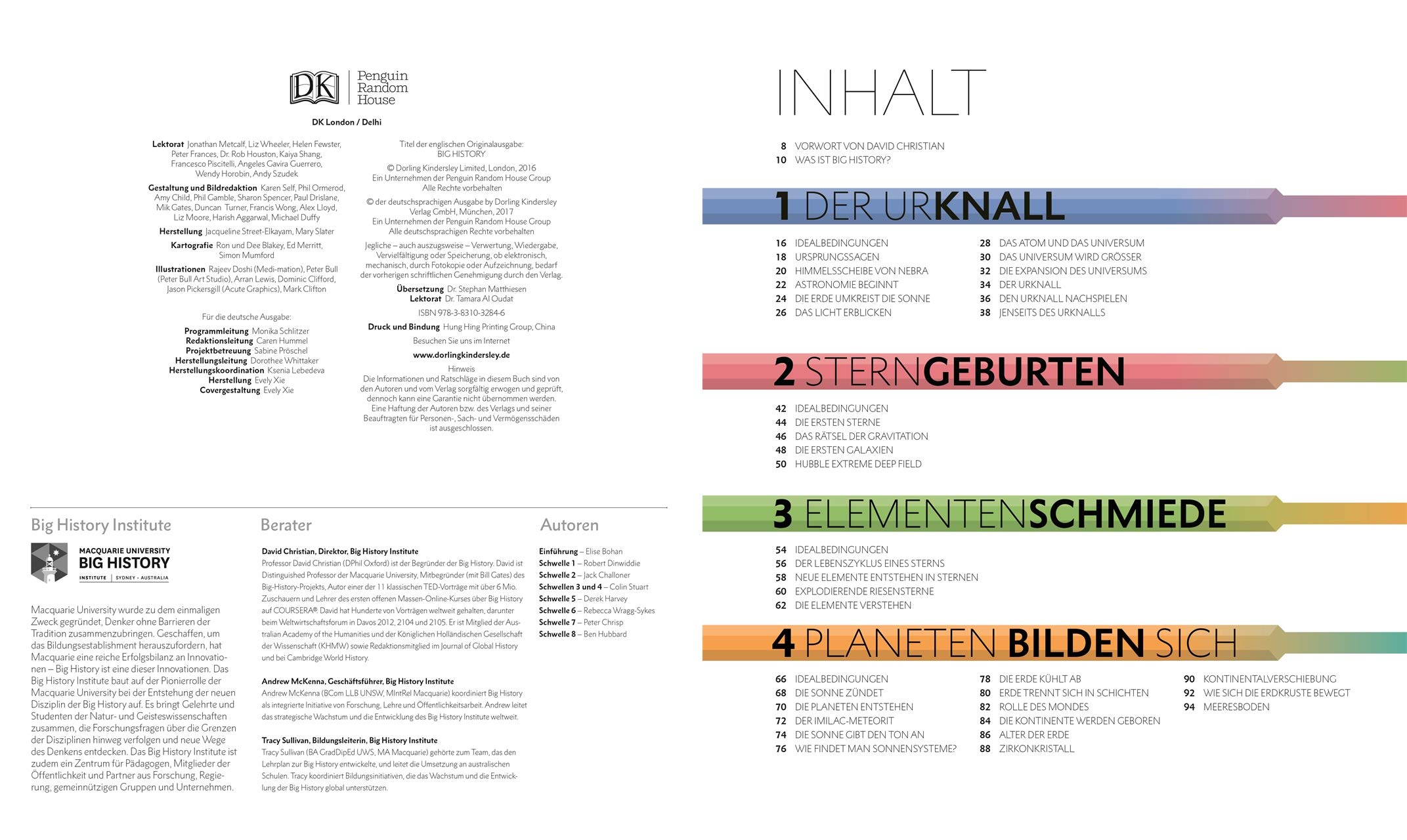 Geschichte. Universum - Erde - Mensch: Vom Urknall bis heute: 13,8 Milliarden Jahre Natur- und Menschheitsgeschichte im Überblick