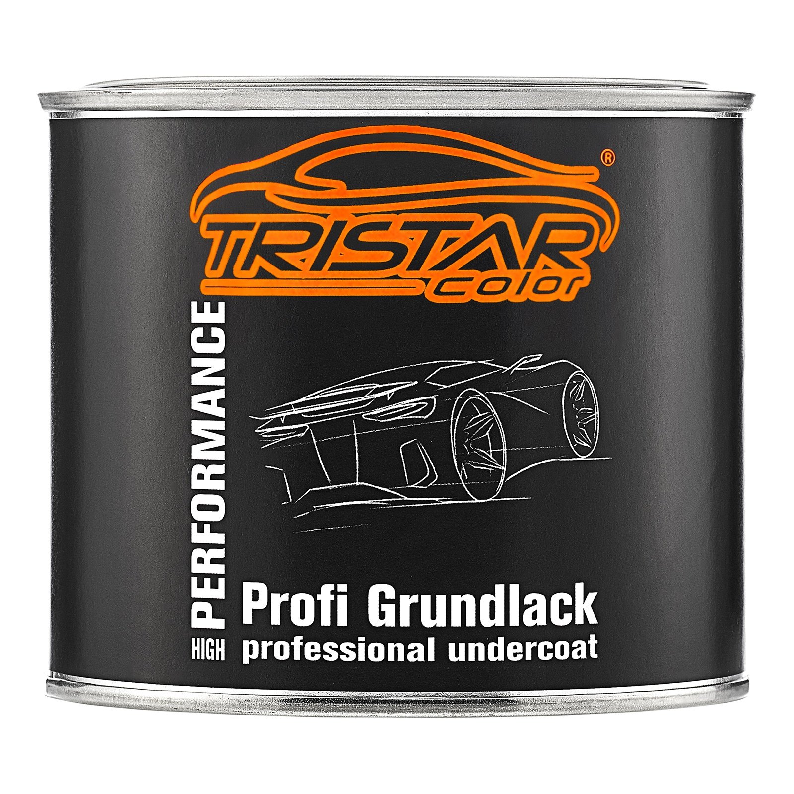 TRISTARcolor Botes de Pintura automotriz para Audi Y3J Rouge Brillant 1,75L | Rosso Brillante, Kit capa de fondo + base + barniz 2K + endurecedor, listo para usar