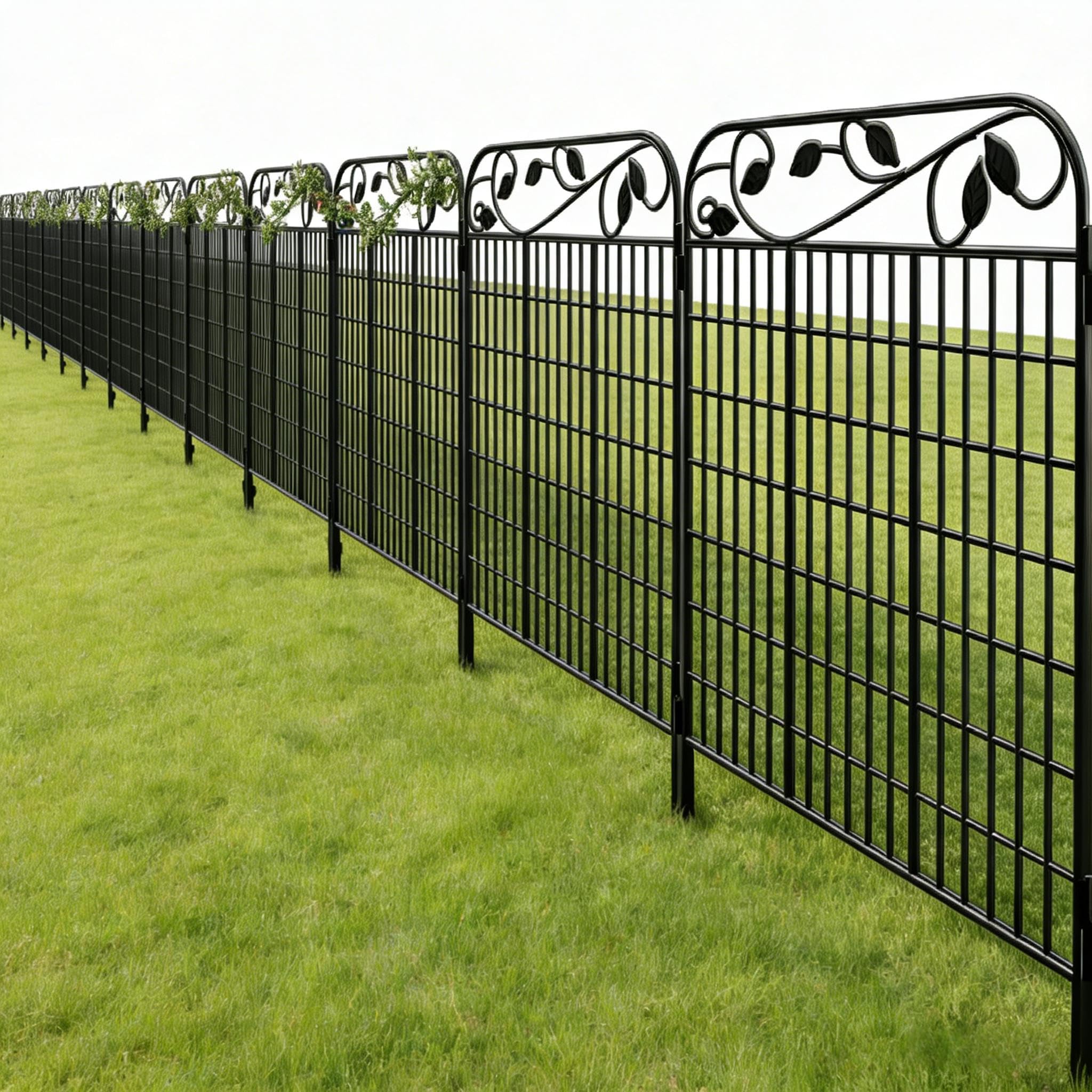 AMAGABELI Decorative Garden Fence Gate
