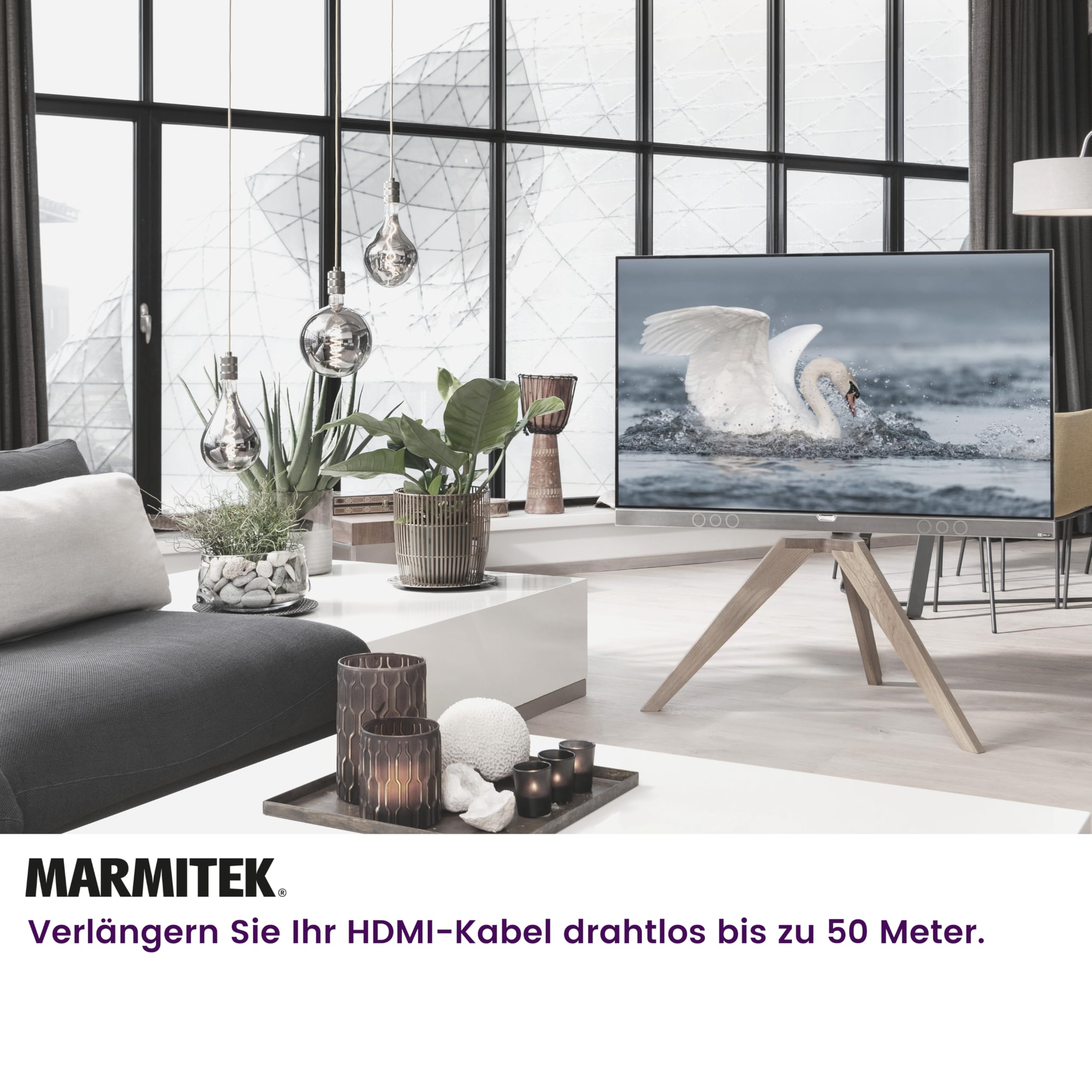 Produktbild von 4K Drathlose HDMI Extender - Marmitek WHE4-4K60 - Ultra HD