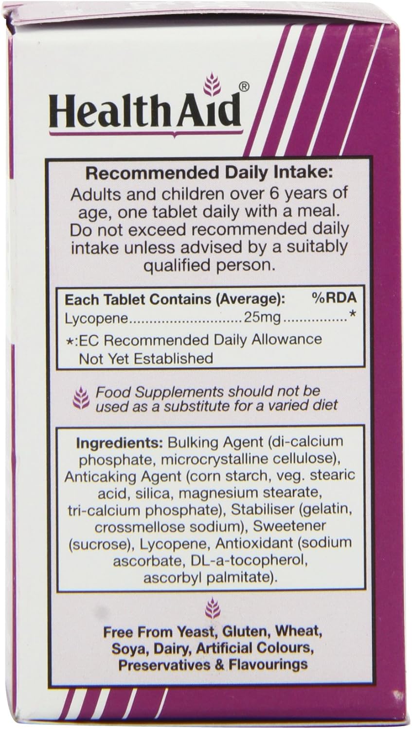 HealthAid Lycopene 25mg 30 tablet