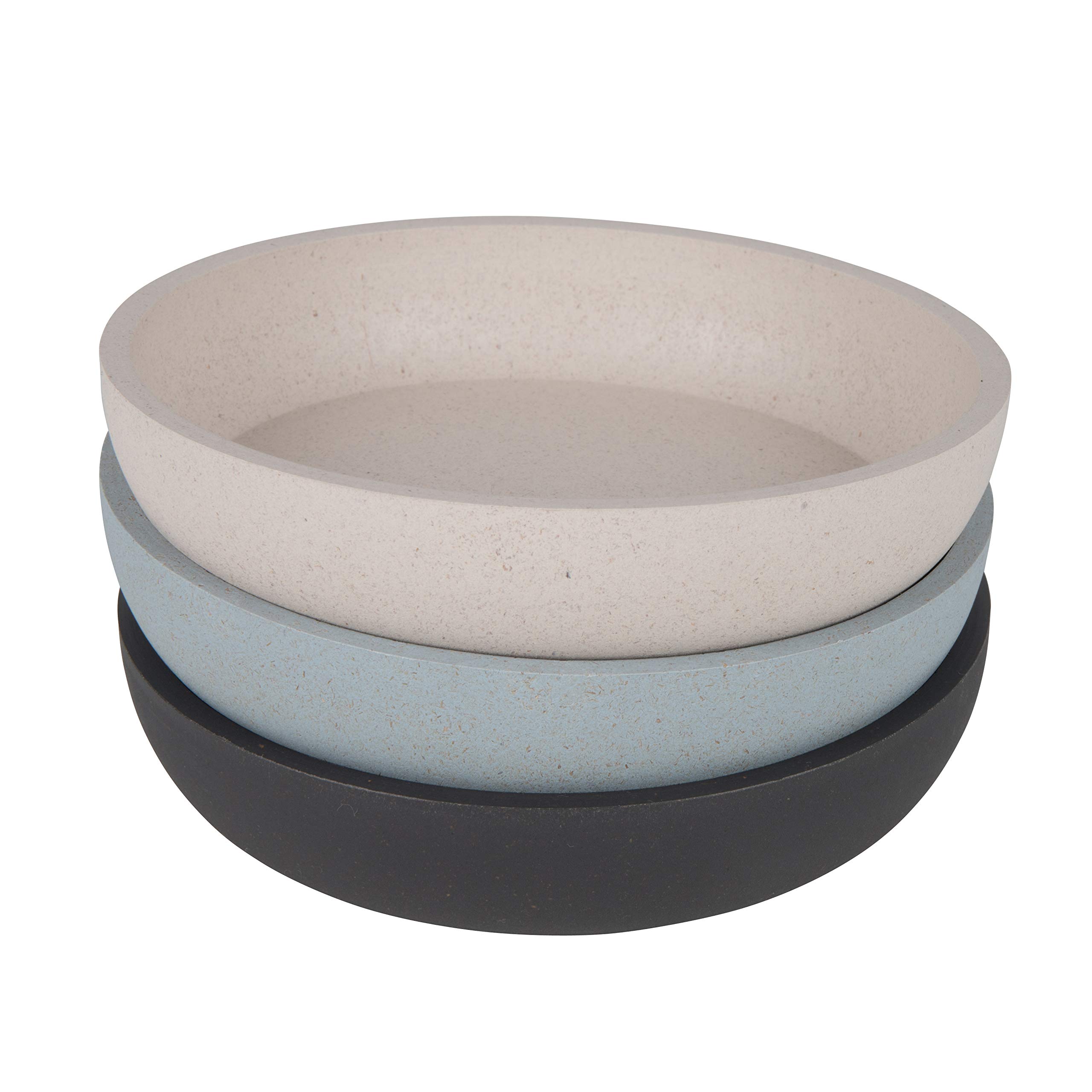 Ciotola per Gatti Bamboo Blu Ghiaccio 12 x 12 x 2,8 cm 180 ml