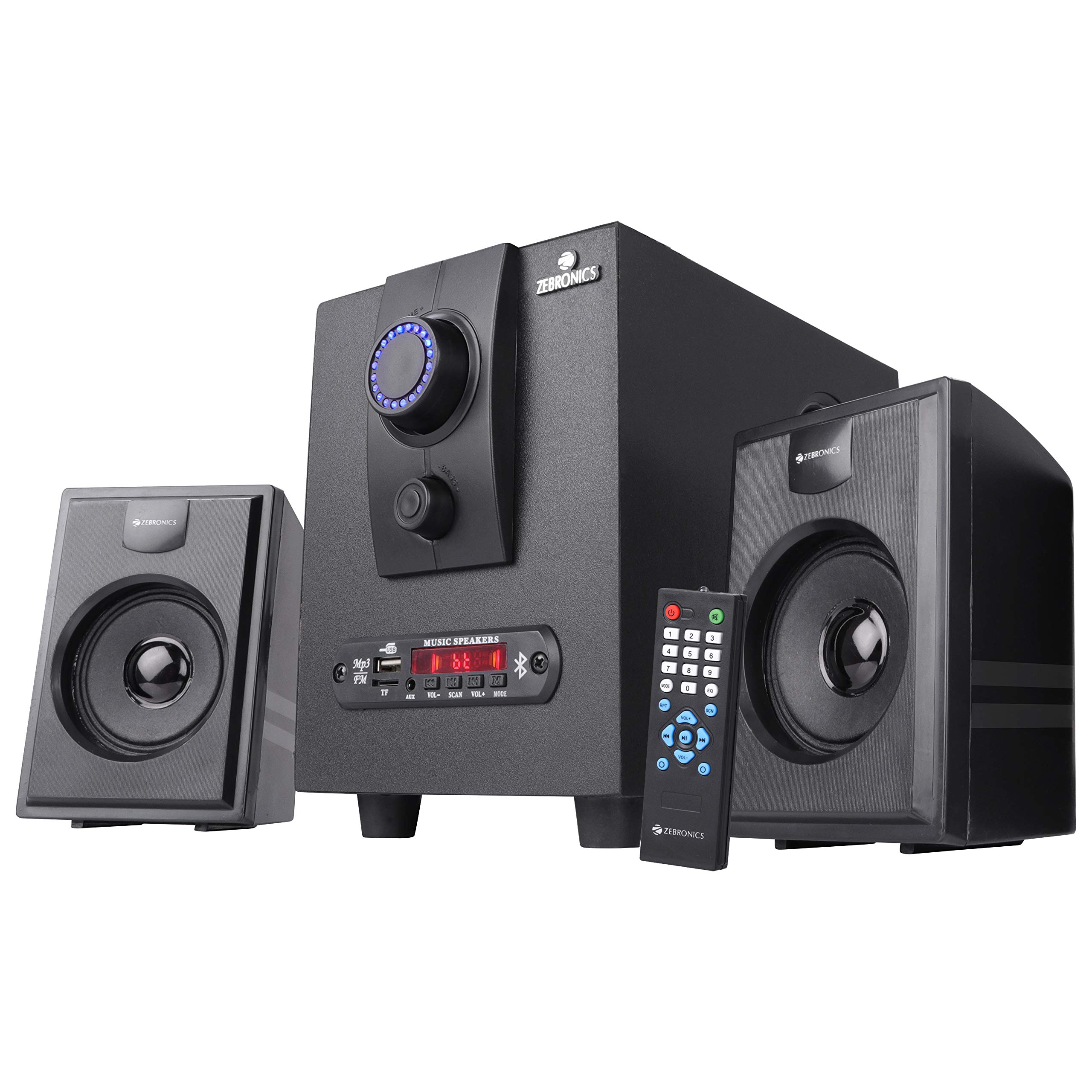 Zeb Feel Zebronics Speakers Price List Zebronics Feel BTRUCF Speaker 60W,  FM Radio