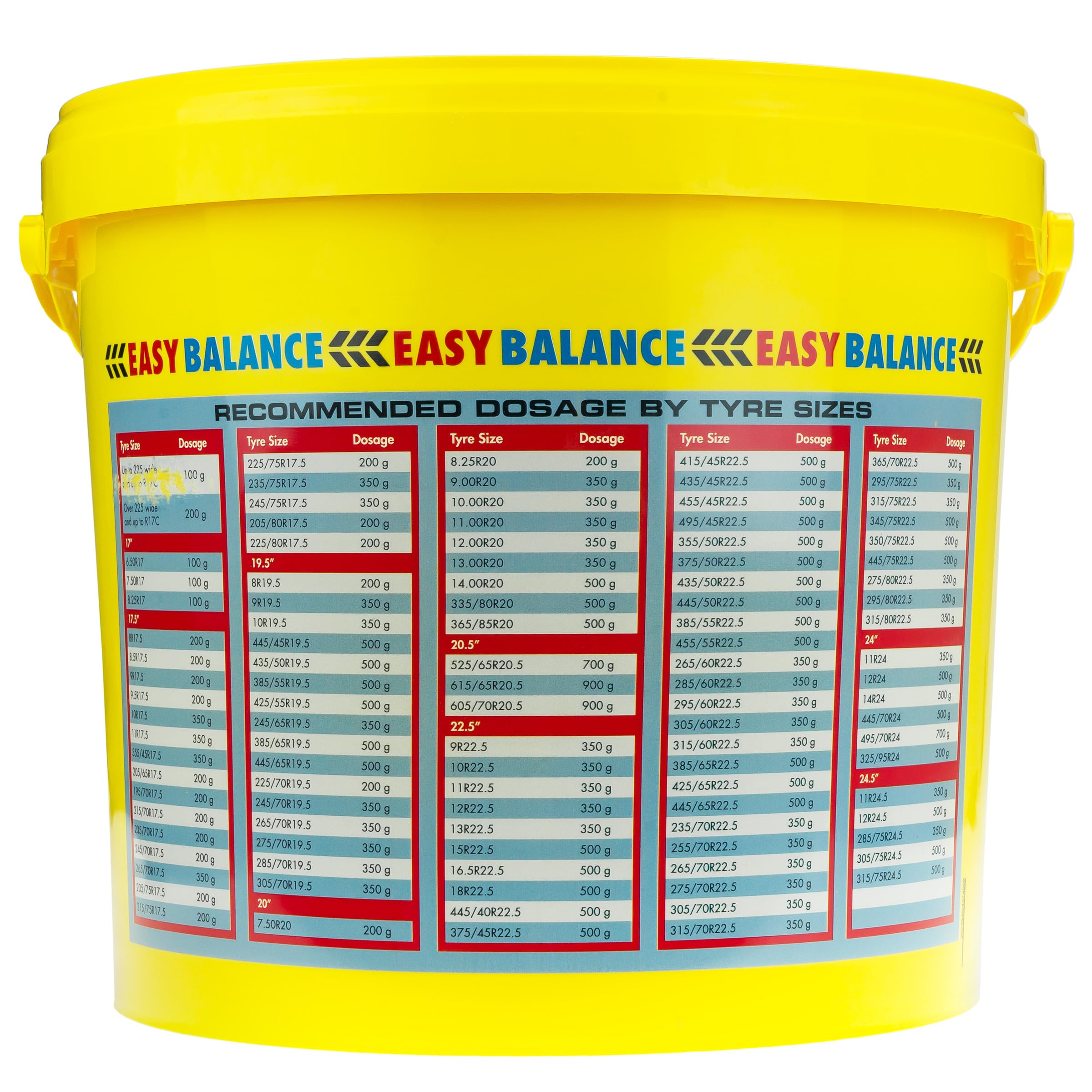 Safety Seal 9kg Easy Balance Auswuchtpulver Pulver Eimer Nutzfahrzeug Reifen Dekra Easybag Balancing