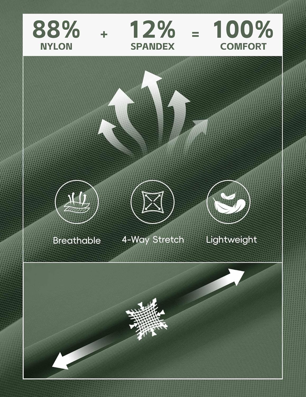 COOFANDY Men's Long Sleeve Polo Shirts Moisture Wicking Golf Shirts Lightweight Athletic Collared Shirt - Image 4