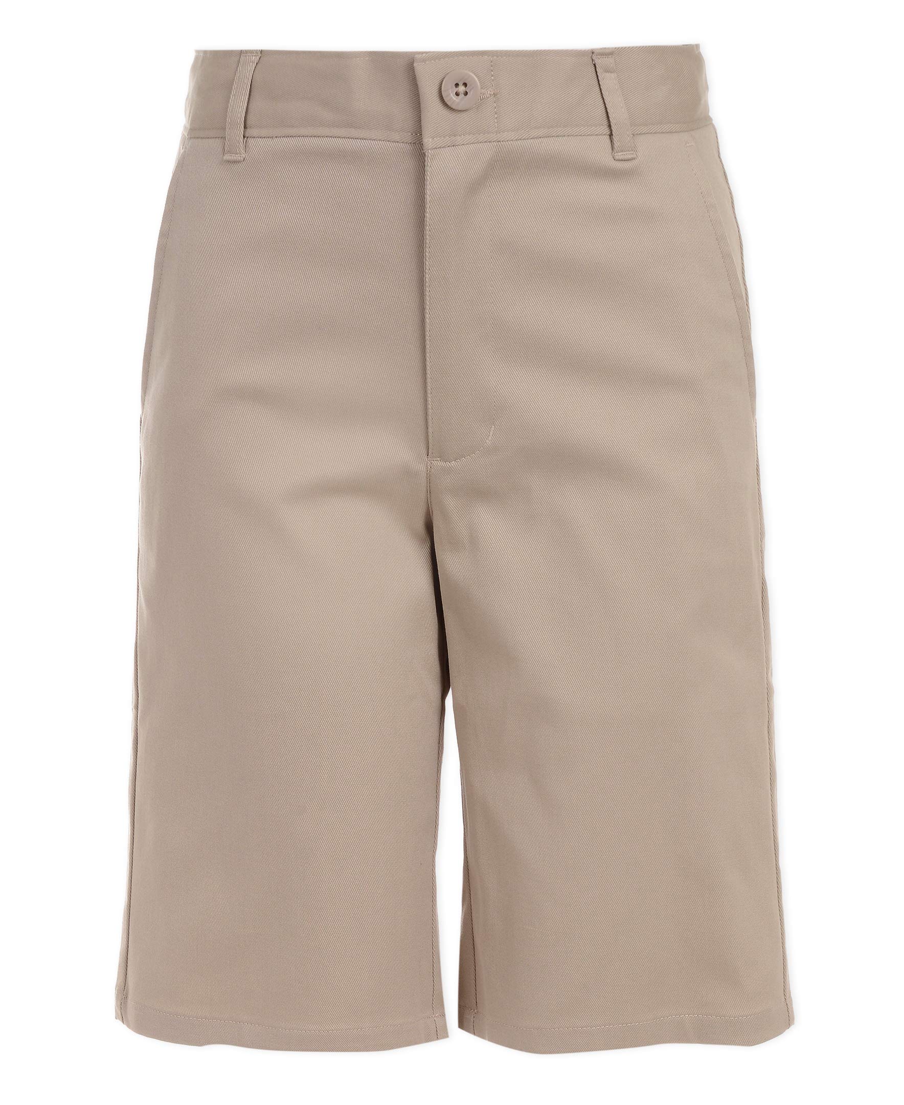 Nautica School Uniform Flat Front Stretch Twill Short - School Uniform Flat Front Stretch Twill Short Niños y niños
