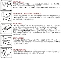 Vista 2 de Calcomanía de vinilo con medallón de San Benito Medalla de San Benito para automóvil, camión, SUV, impermeable (negro, 11.8 x 11.8 pulgadas)