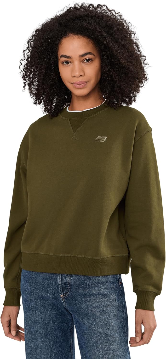 New Balance Womens Women's Athletics French Terry Crew