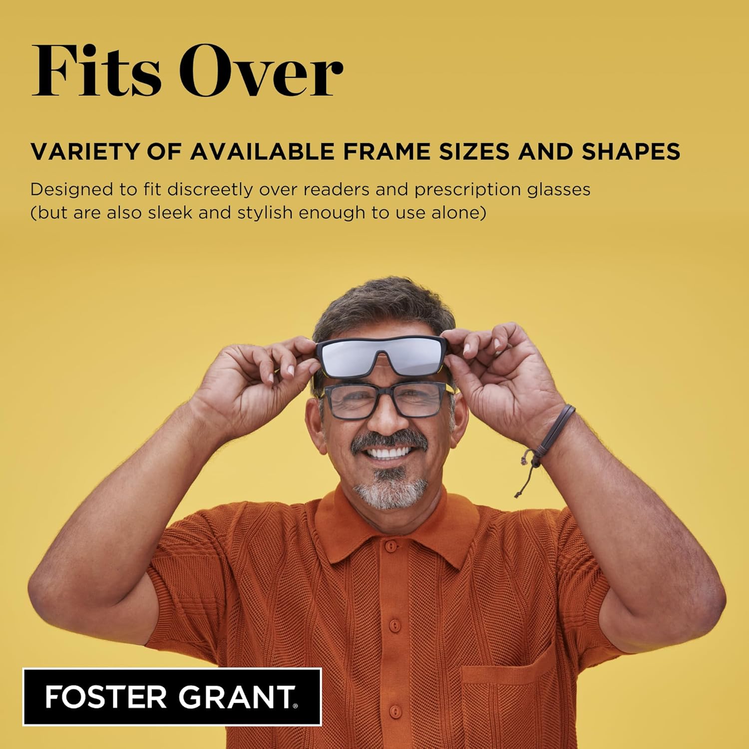 Dioptics unisex adult Solar Shield-classic Fits Over Sunglasses, Grey, 66 mm US - Image 5