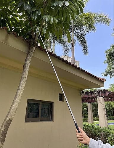 Miniatura 7 de Barra telescópica con gancho herramienta magnética para recoger, varilla de empuje telescópica, herramienta de agarre de alambre de varilla