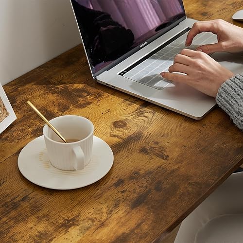 Miniatura 5 de OLIXIS - Escritorio de computadora de oficina de 48 pulgadas, escritorio moderno de trabajo y estudio para PC, de madera, con bolsa de