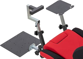 SimFab Add-on Mounting Bracket Kit Compatible With Thrustmaster TCA Yoke And Throttle Boeing Edition Yoke, Throttle And Rudder Pedals Bracket Kit