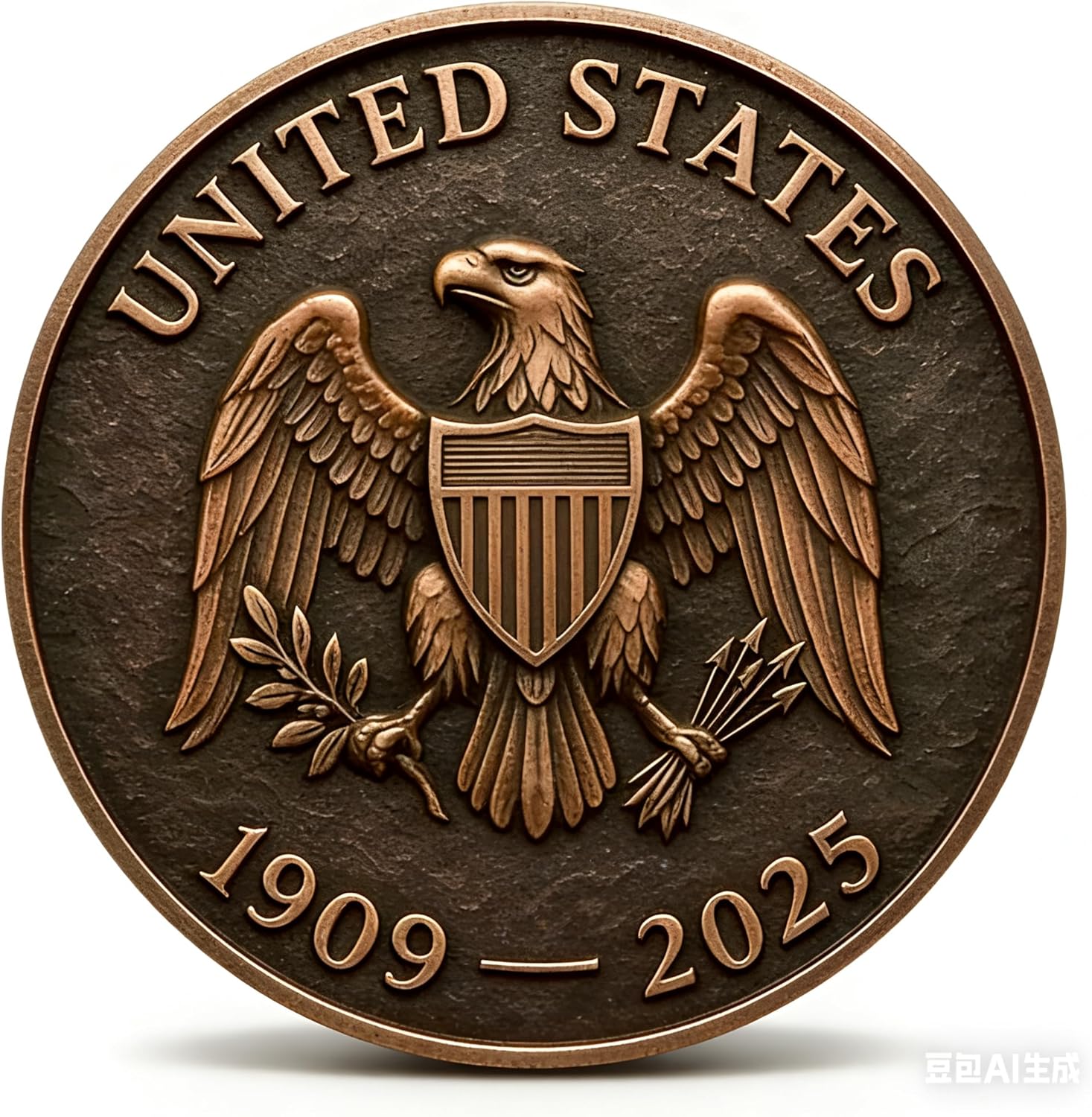 Final Cent Memorial Coins, R.I.P Last Penny Coin 1793-2025, Metal Collectible Novelty Coins, Lincoln Penny Tribute, Historical Commemorative Coin (5Pcs)