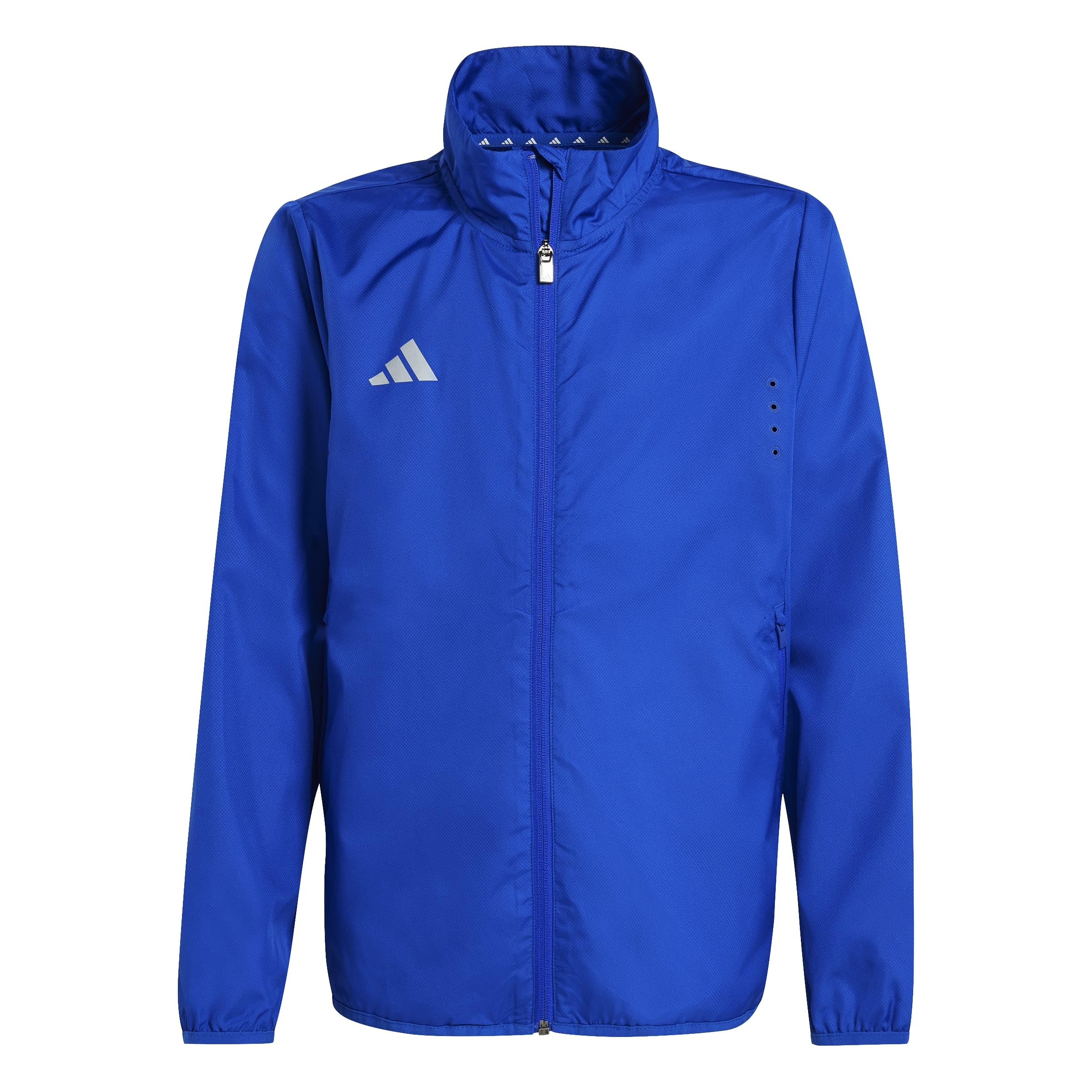 Adidas Unisex Kids Bleu Waterproof Jacket For Kids Team Wind.rdy