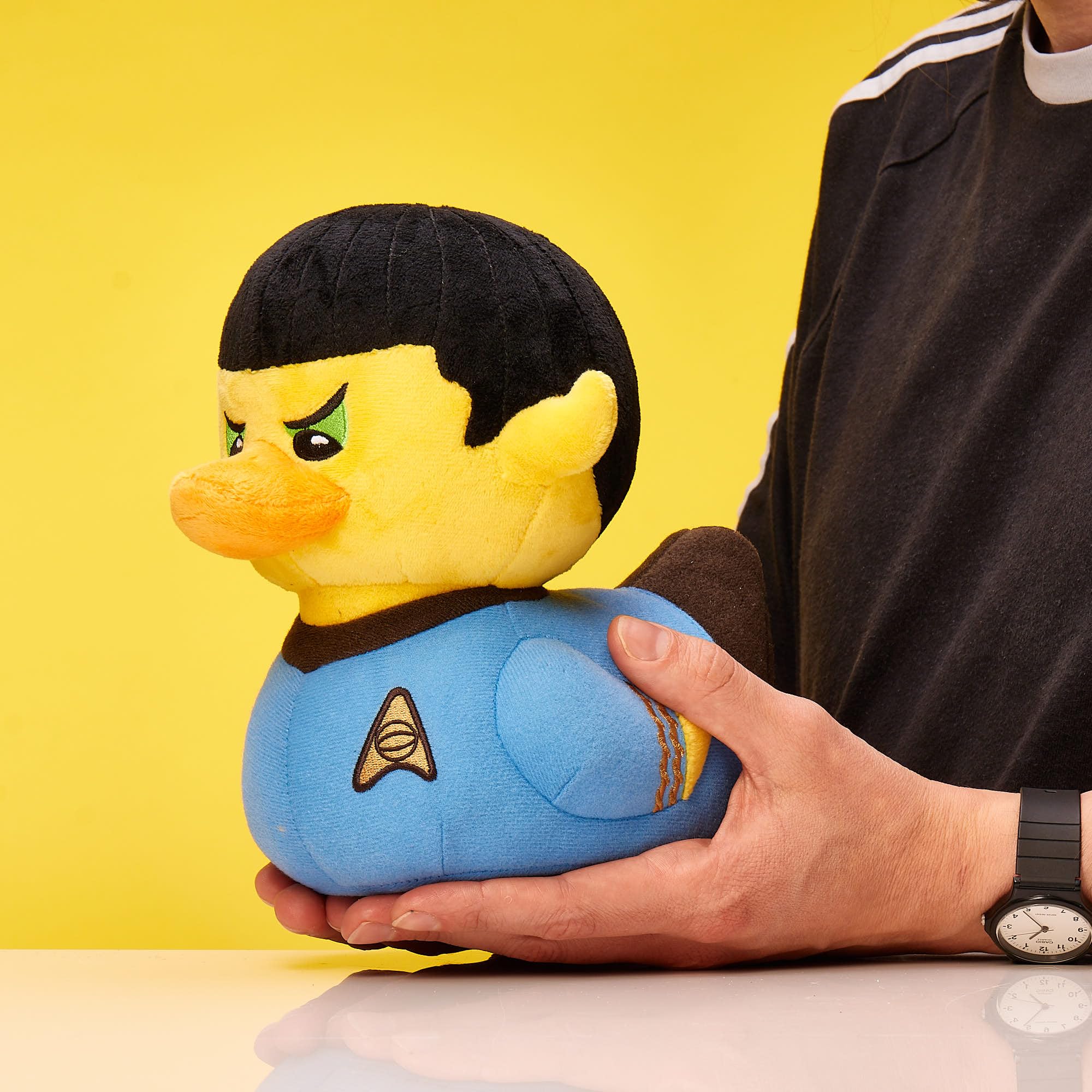 TUBBZ Plush: Star Trek - Spock Cosplaying Rubber Duck Soft Plush Collectible Toy, Spock (Plushie), 10 inches - Image 3