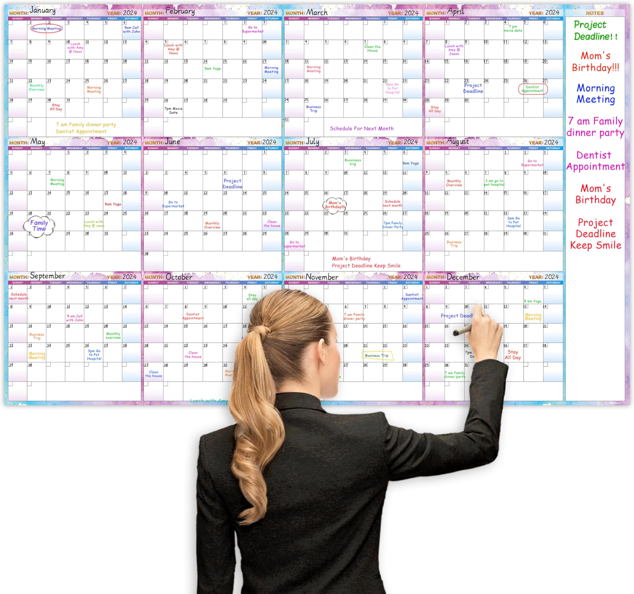 Dry Erase Monthly Planner