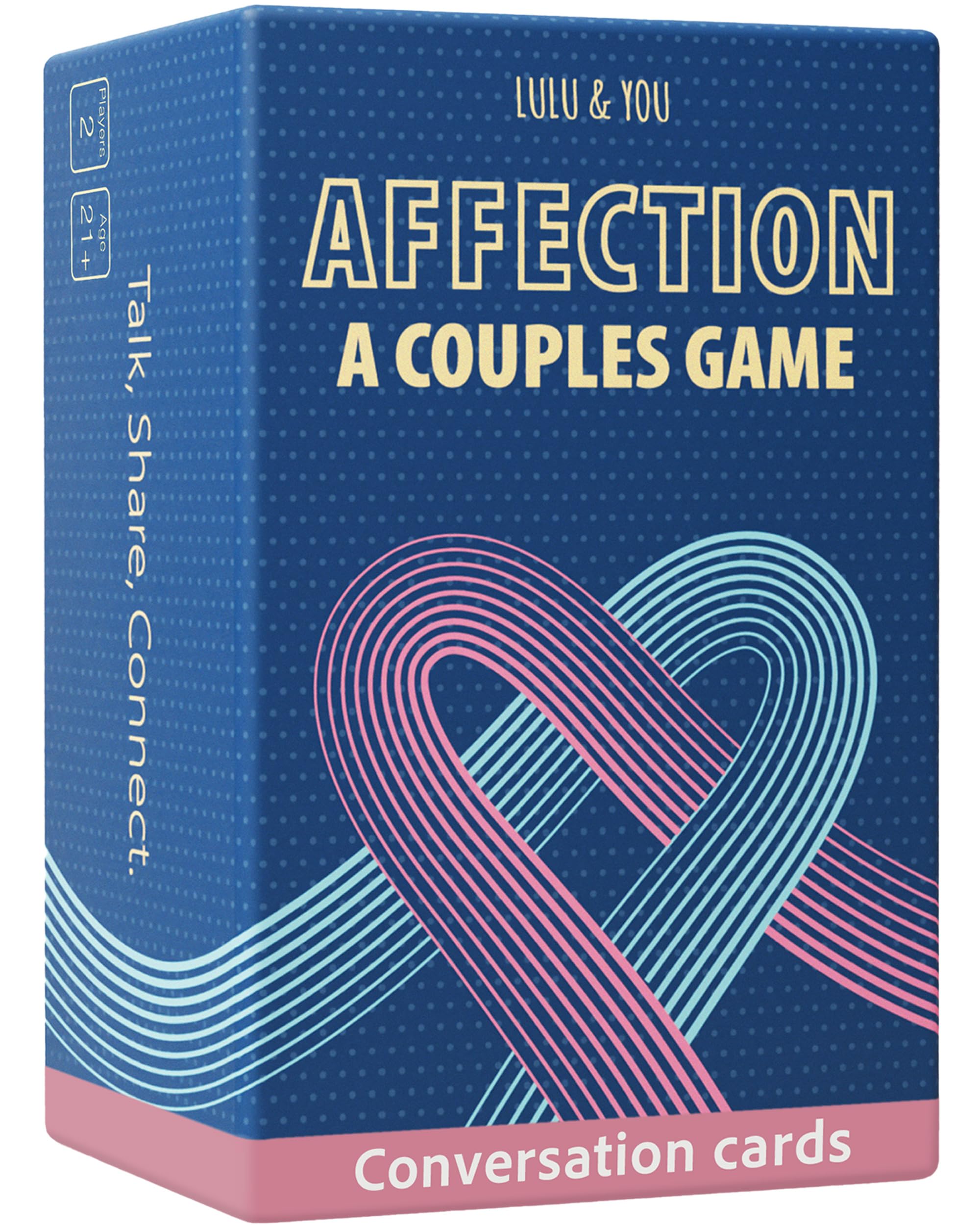 Lulu & You AFFECTION - A Couples Game - Perfect for Date Night - Anniversary Romantic Gift for Her or Him