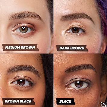 Kosas Brow Pop Nano Ultra-Fine 1mm Eyebrow Pencil with Spoolie, Black