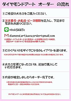 Amazon | Luana ダイヤモンドアート オーダー カスタム オーダーメイド