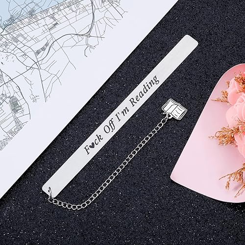 Miniatura 2 de Regalos de elefante blanco para adultos, rellenos de calcetines para mujeres, regalos para amantes de los libros para mujeres, marcadores de libros