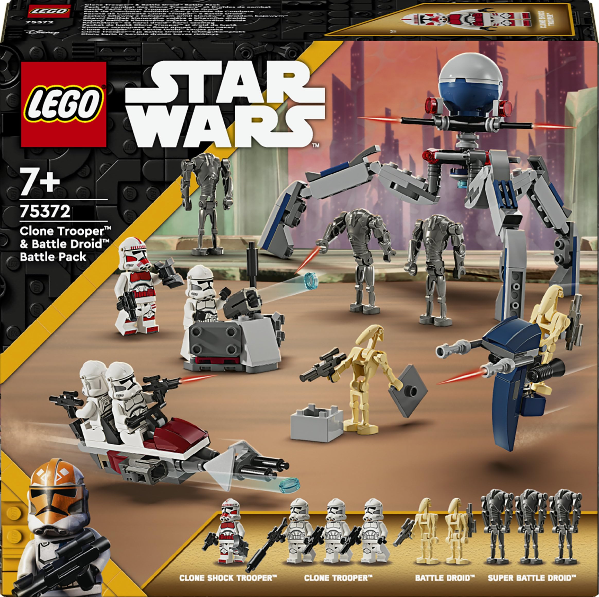 LEGO Star Wars Pack de Combat des Clone Troopers et Droïdes de