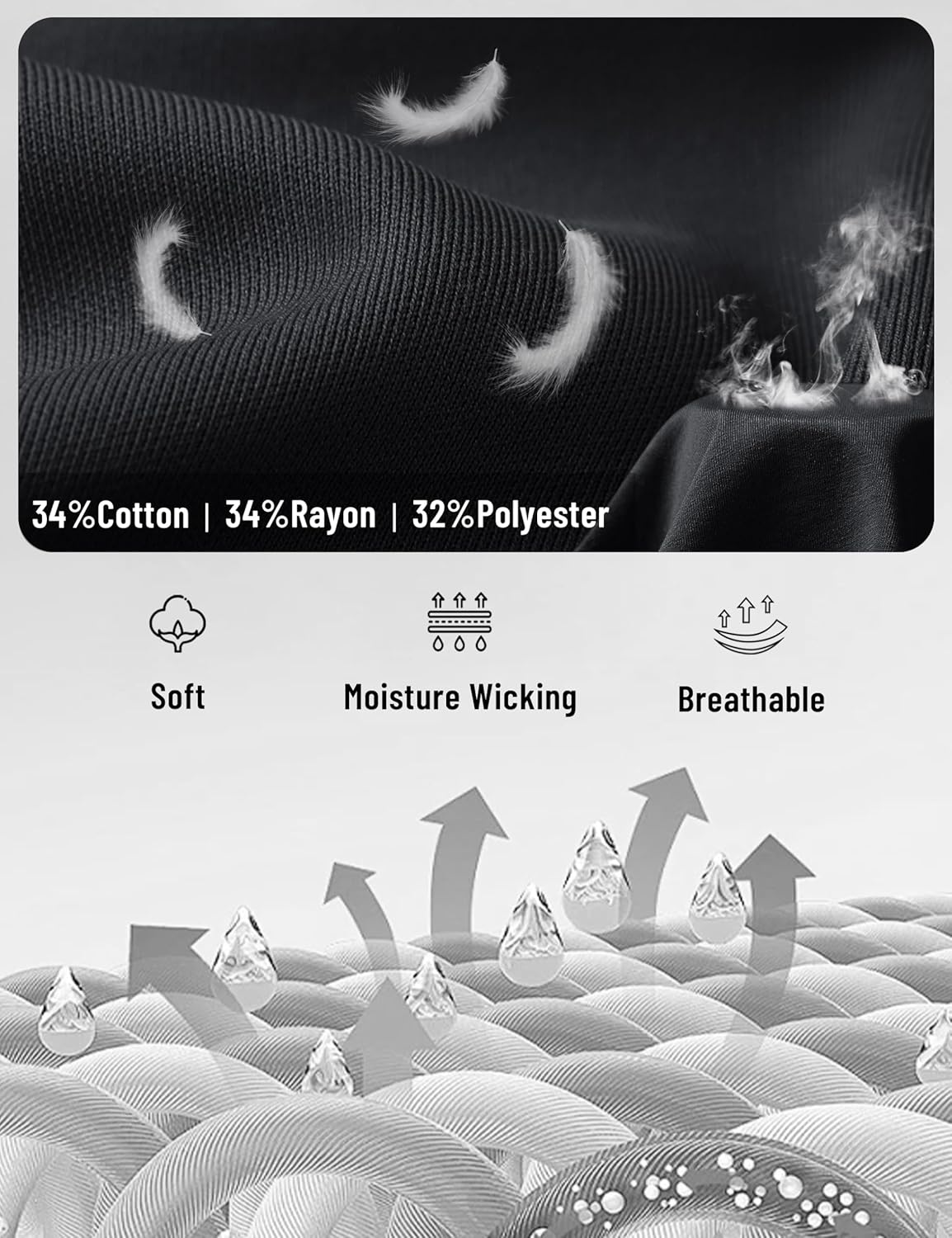 TACVASEN Men's Sleeveless Shirt UPF 50+ Sun Protection Tank Tops Lightweight Moisture Wicking Gym Workout Muscle Shirts - Image 5