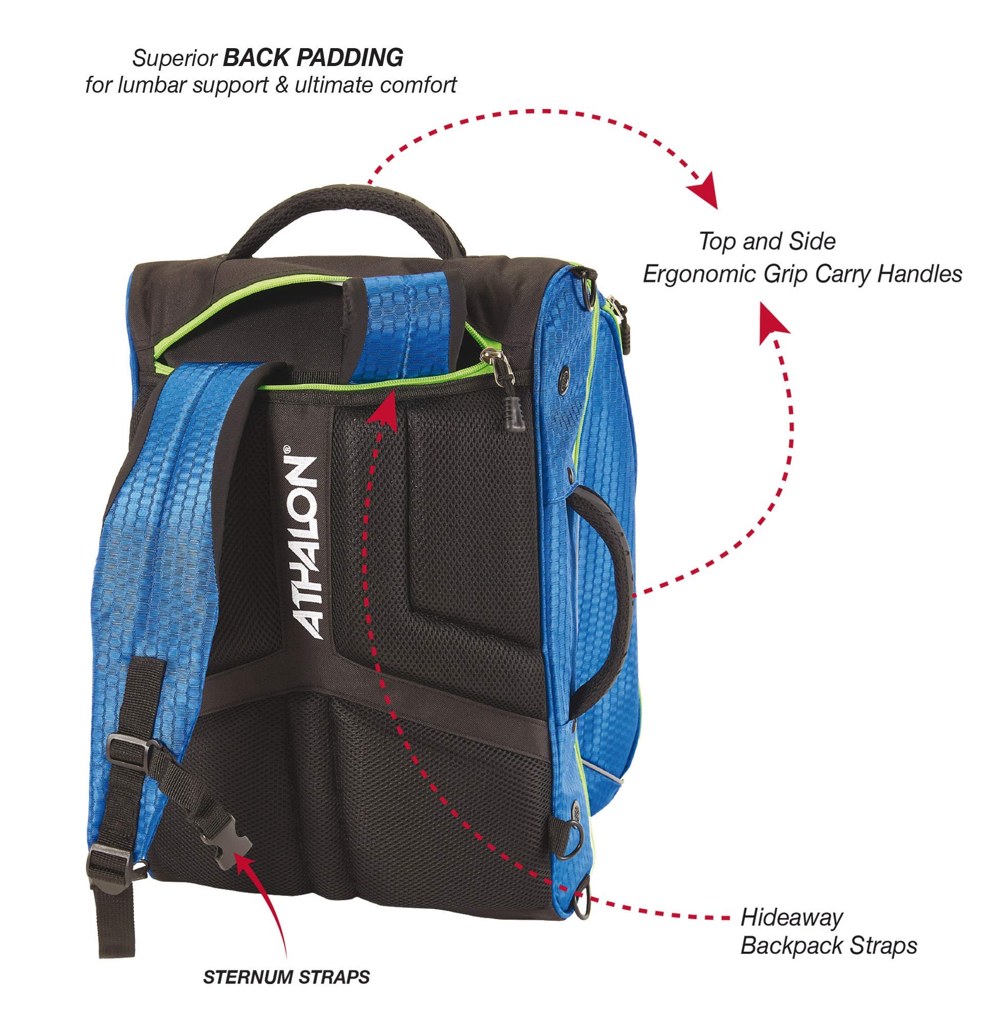 Athalon Onboard Boot Bag Bolsa para Botas de esquí, Unisex Adulto