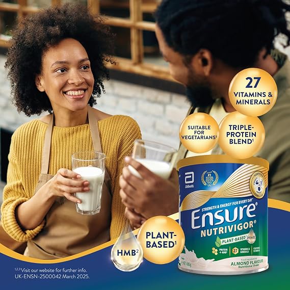 Ensure NutriVigor - Almond Flavour Shake -850g – Nutritional Supplement