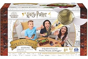 Harry Potter Catch The Golden Snitch: Board Game For Witches, Wizards And Muggles
