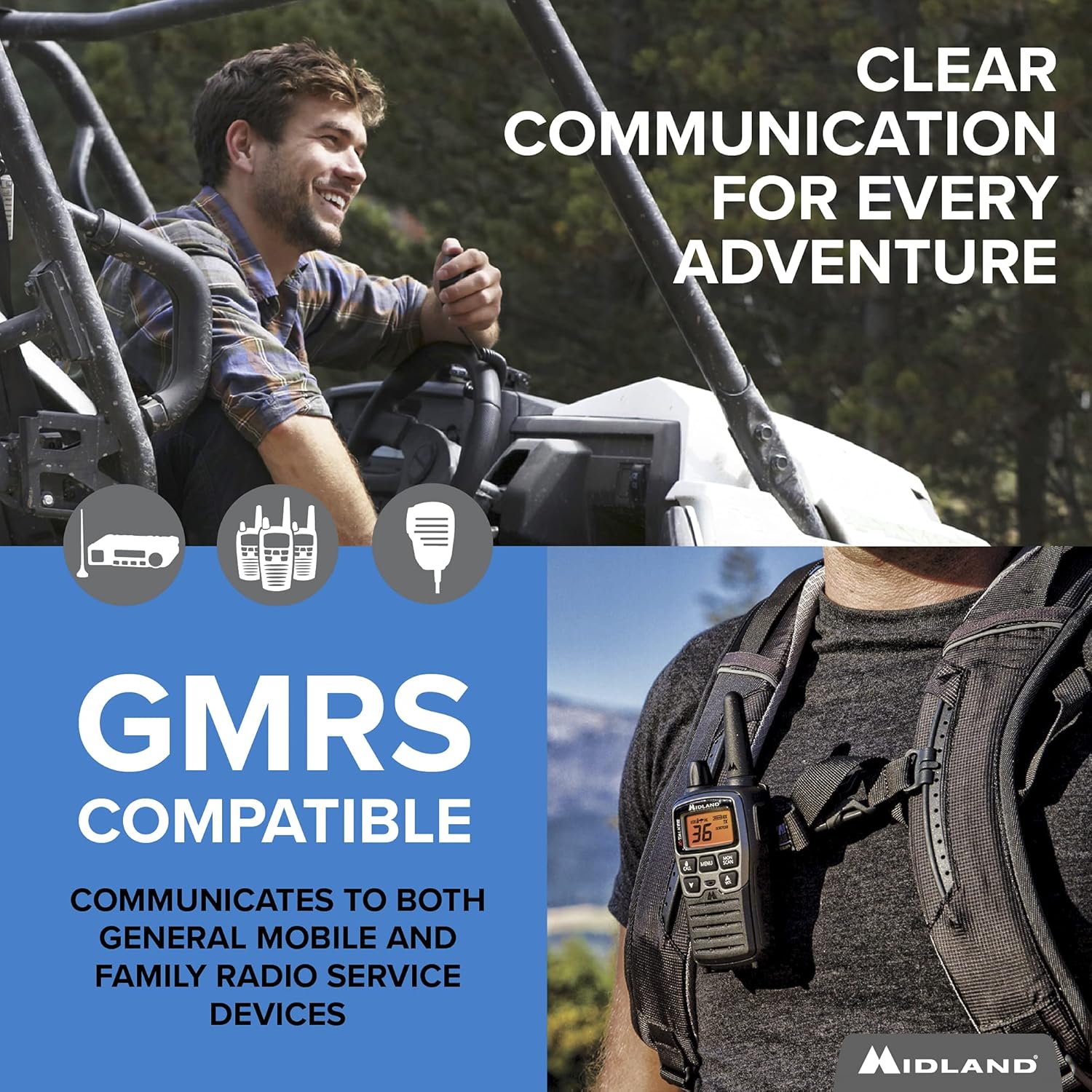 New Arrivals Midland - MXT115, 15 Watt GMRS MicroMobile Two-Way Radio - 8 Repeater Channels, 142 Privacy Codes, NOAA Weather Scan + Alert & External Magnetic Mount Antenna (Single Pack) (Black) Top Rated Midland - MXT115, 15 Watt GMRS MicroMobile Two-Way Radio - 8 Repeater Channels, 142 Privacy Codes, NOAA Weather Scan + Alert & External Magnetic Mount Antenna (Single Pack) (Black)