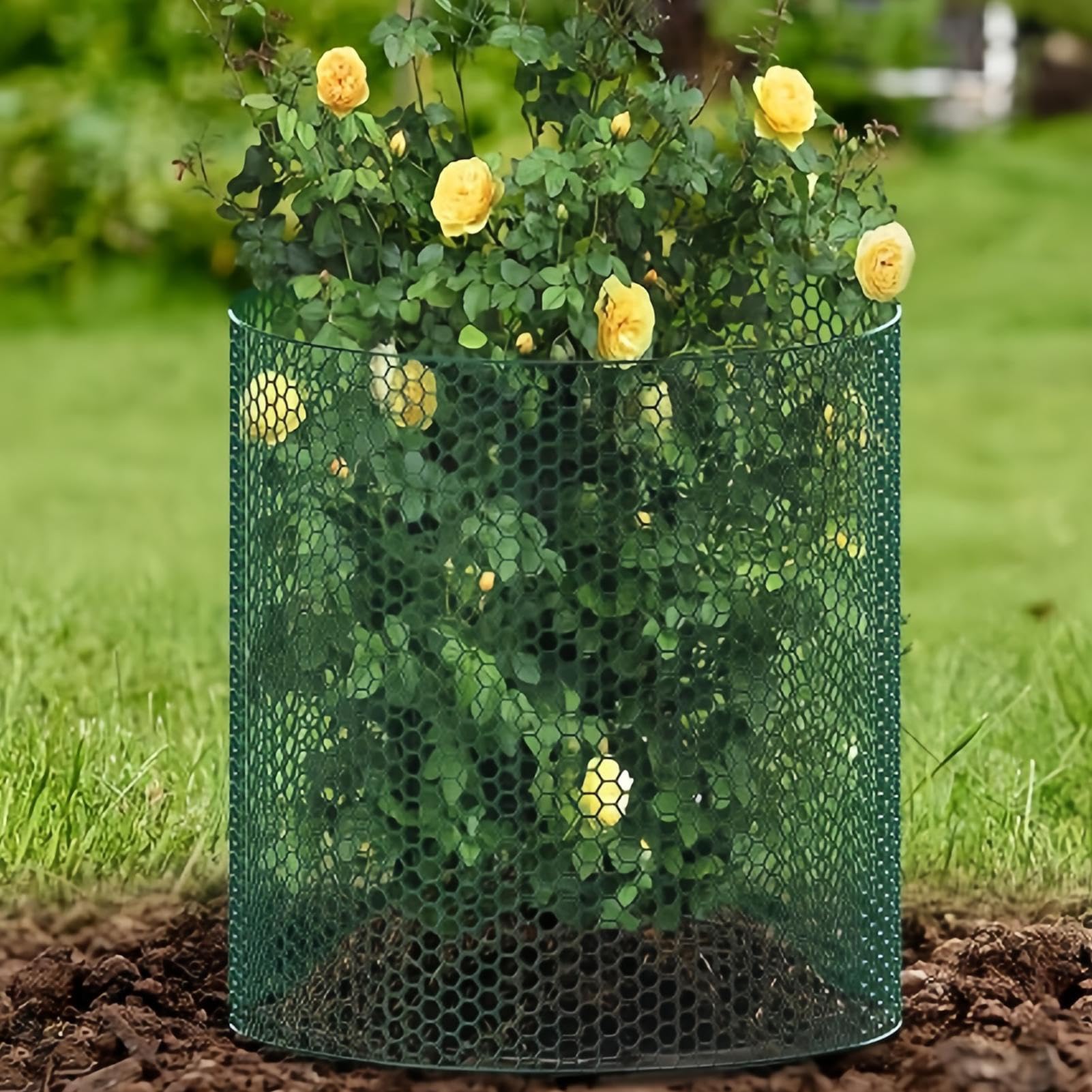 Pflanzenschutz 12 Meter x 40 Zentimeter strapazierfähige | Pflanzenschutzkäfig Für Terrasse Gewächshaus Außenbereich Obstbäume Erdbeeren Heidelbeeren