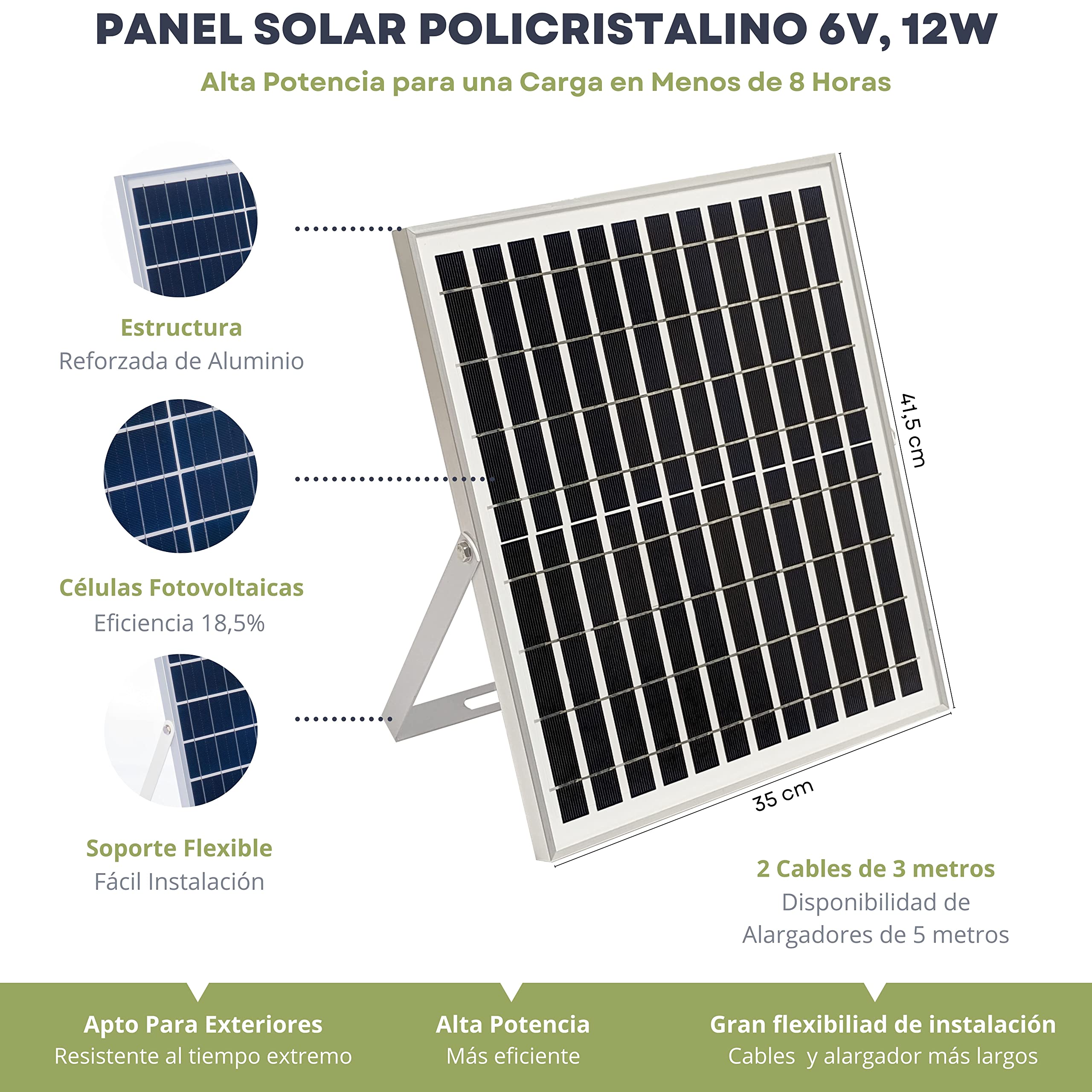 Lámparas Solares Colgantes, 2 Lámparas LED, Exterior, Interior, Luces Solares con Placa Solar, Batería, Mando a Distancia, IP65, Autonomía 8-15 Horas