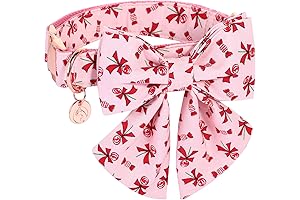 DOGWONG Christmas Pink Dog Collar empowers happy tails with a festive touch