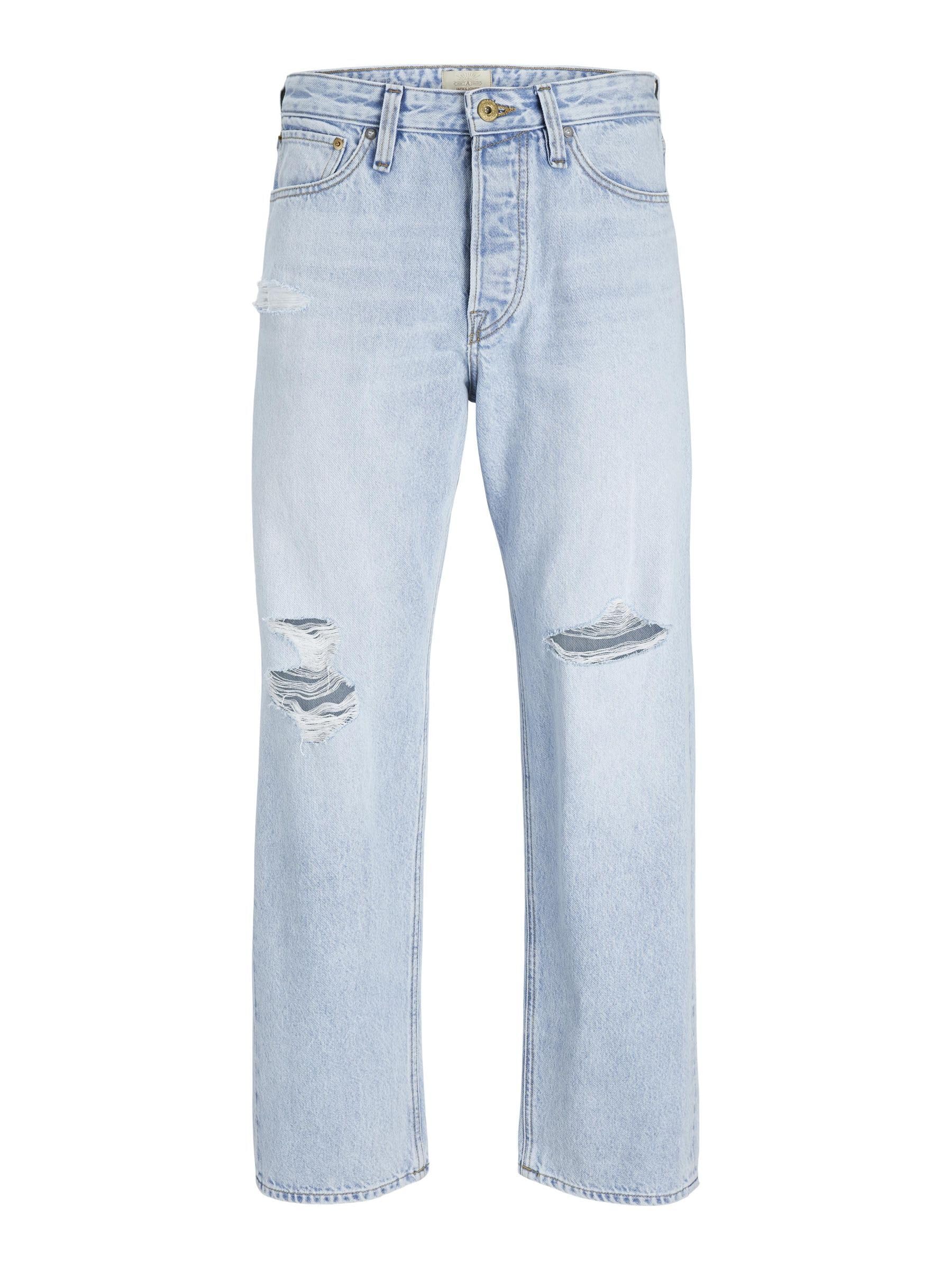 JACK & JONES Men's Jeans, Blue Denim, 32 W/34 L