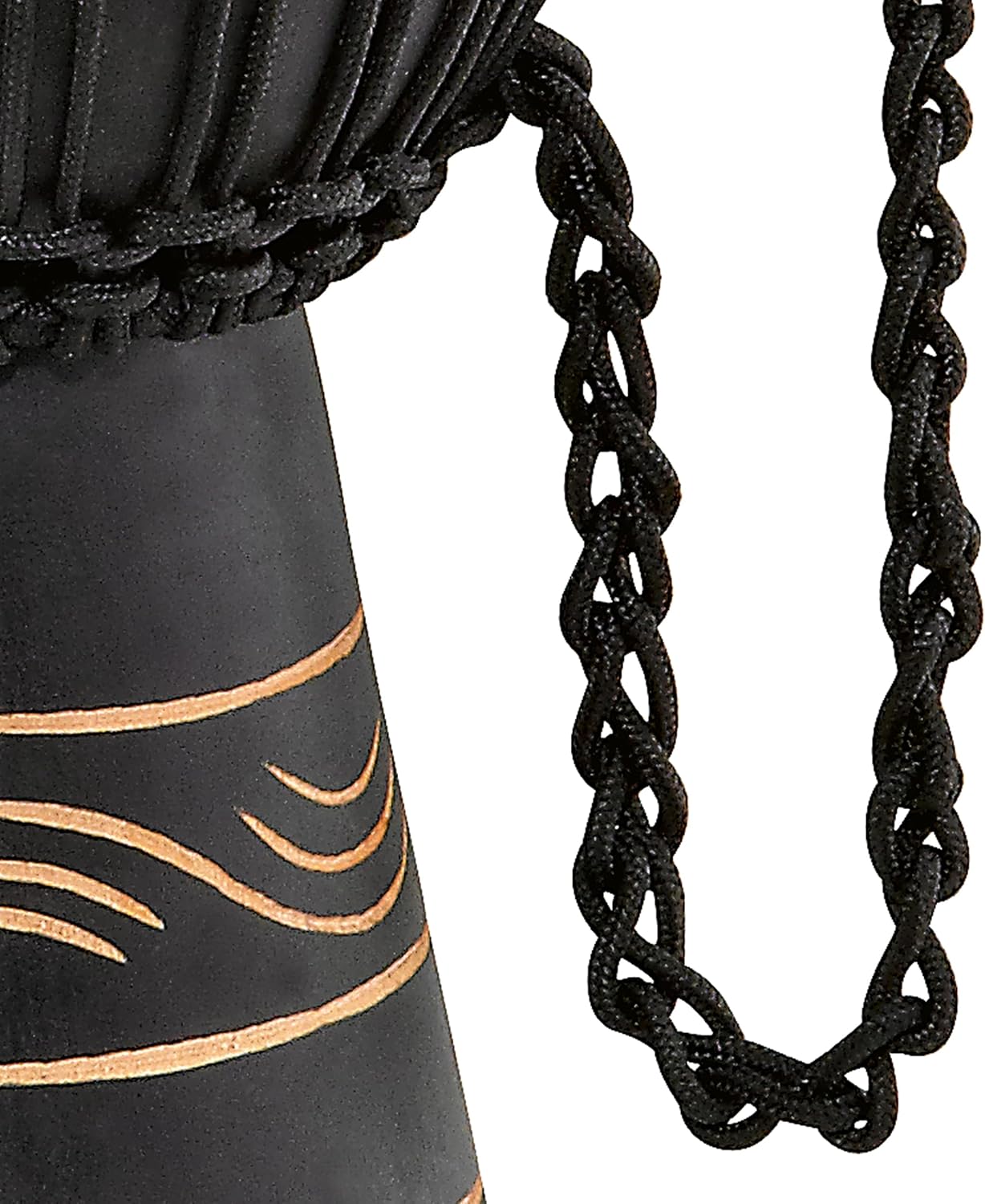 Meinl NINO African Style Rope Tuned Djembe 7” X Small Moon Rhythm Series