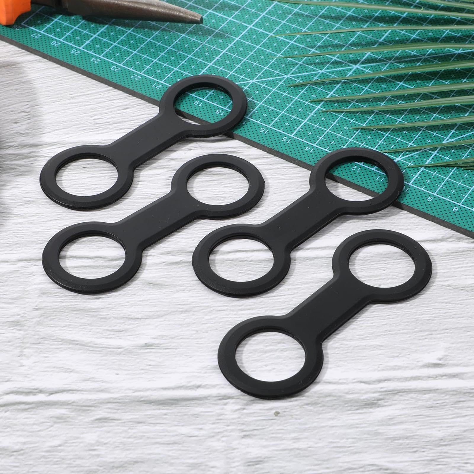 Schnorchelhalter Aus Silikon – Flexibler Maskenbandclip, Passend Für Ovale Schläuche, Einfach Arretierbar, Langlebig, Für Tauchbegeisterte