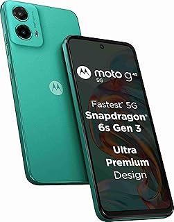 Motorola G45 5G (Brilliant Green, 4GB RAM, 128GB Storage) | 6.5" FHD+ Display | Snapdragon 6 Gen1 Processor | 50MP Camera...