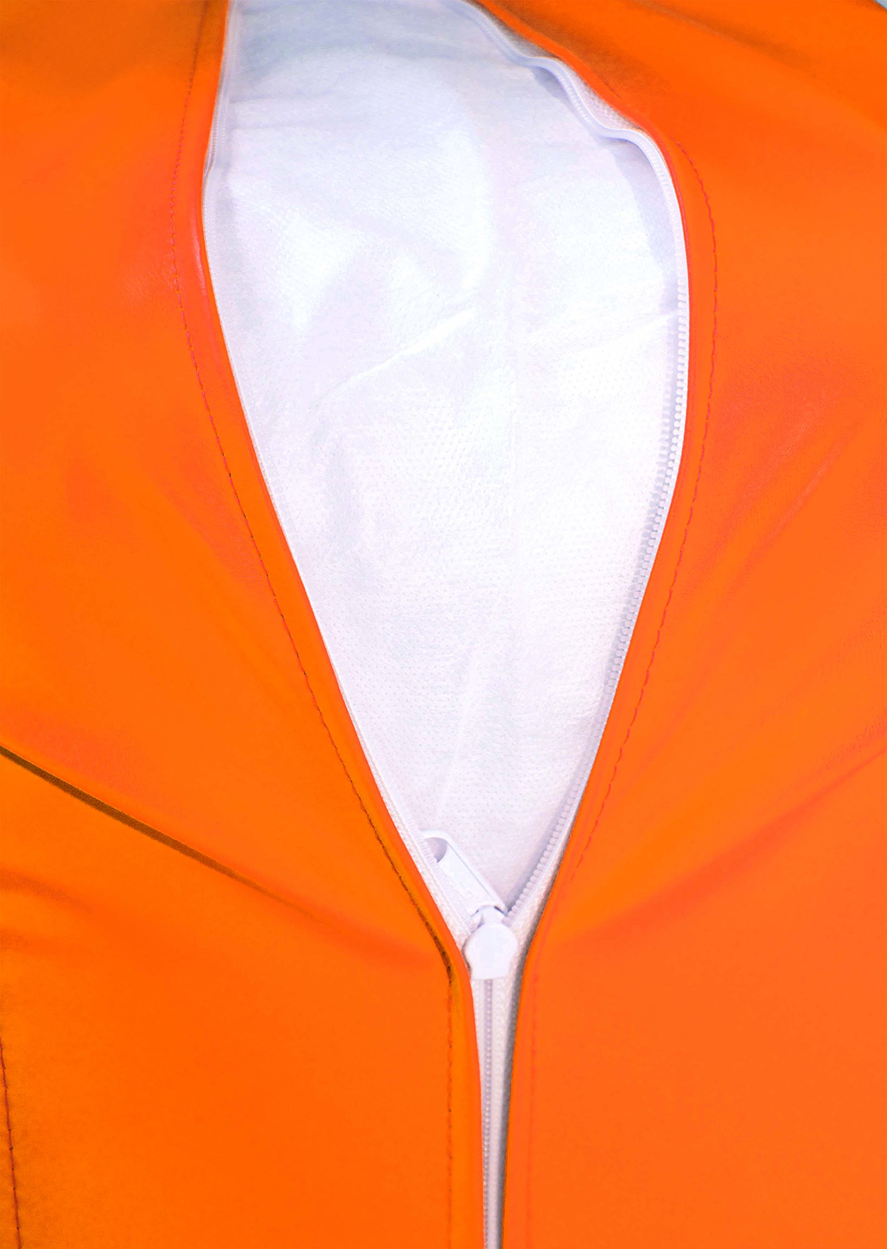 Hüpfmatratze - ab 4 Jahre - Turn Matte für Kinder - Spiel Matratze zum Toben - Hüpfen - Balancieren – in Rot - Orange