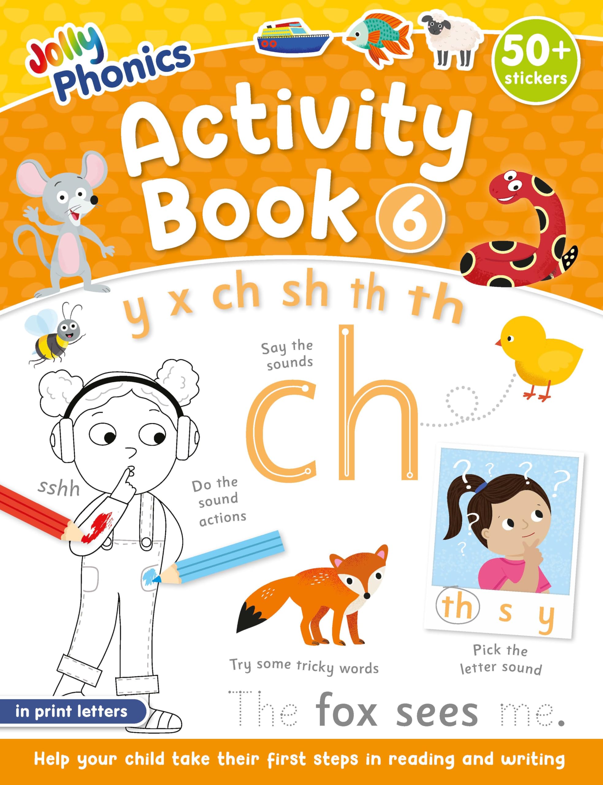 Jolly Phonics Activity Book 6 by Sara Wernham PAPERBACK 9781835823781