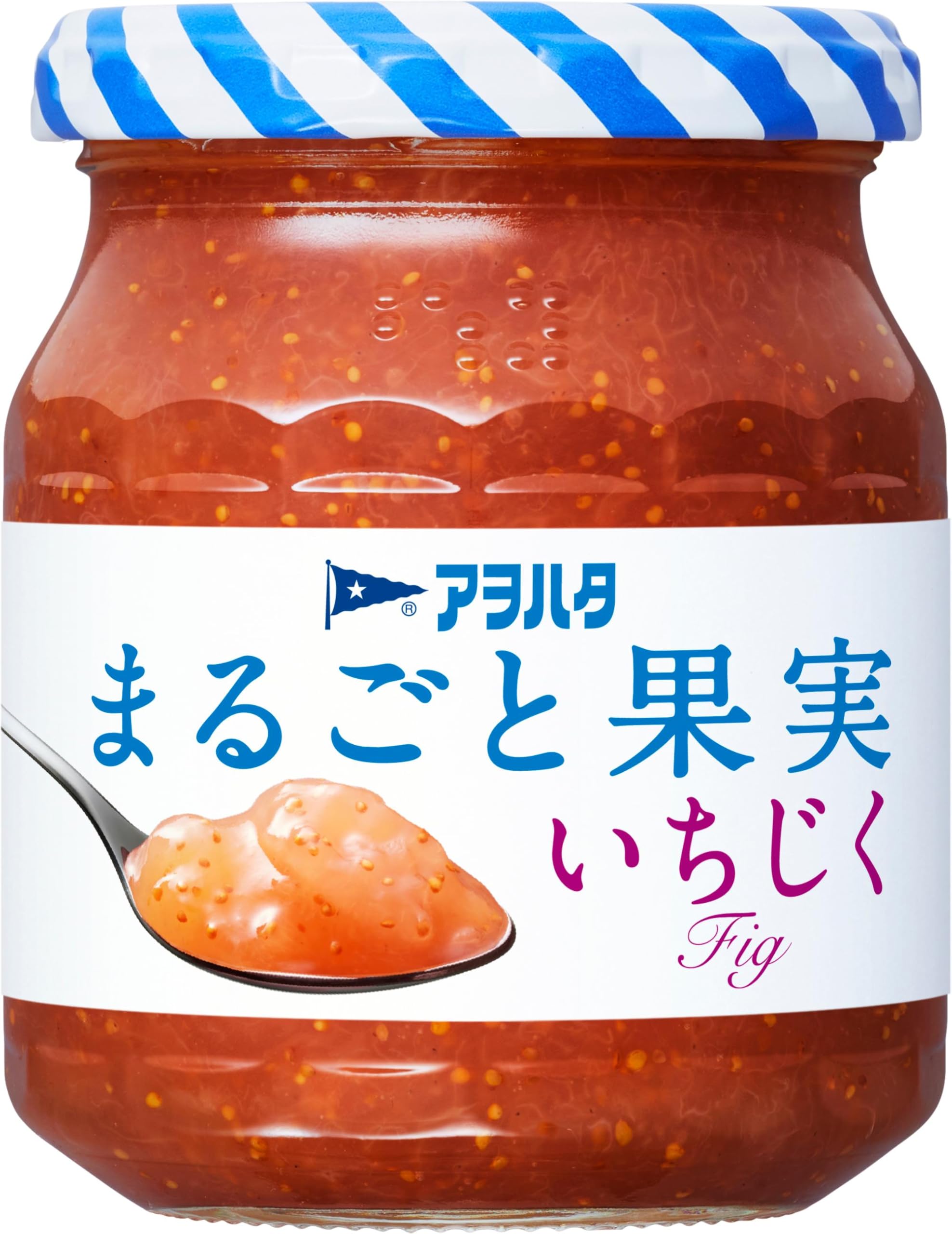 アヲハタ まるごと果実 いちじく255g ジャム オールフルーツ 砂糖不使用
