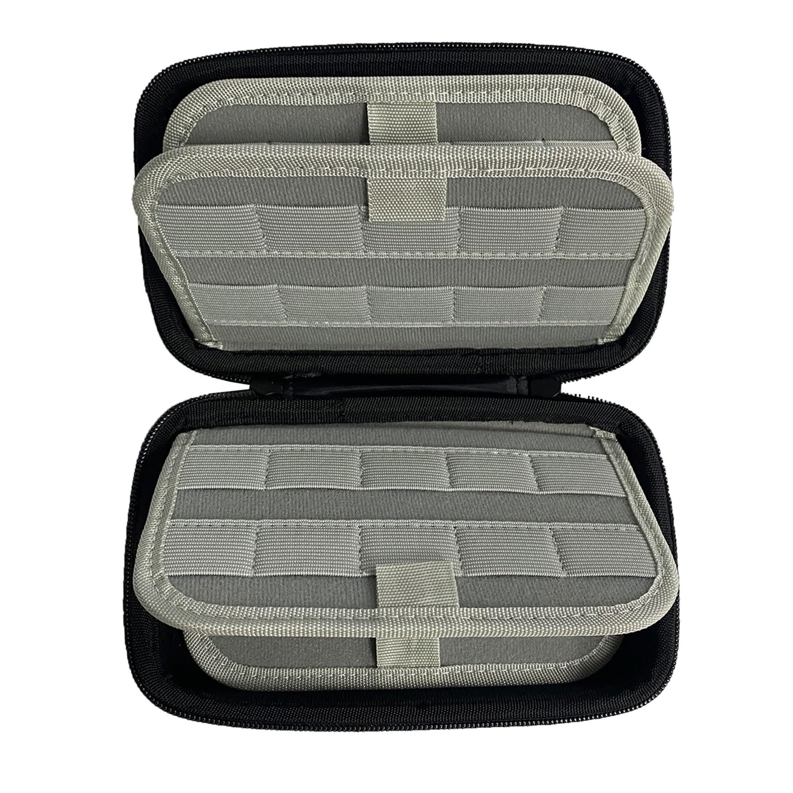 ZHIZHOUNEY Shock Absorbent Game Card Case Memory Card Hard Shell Holder Multiple Compartment Storage Bag For Gaming Gear