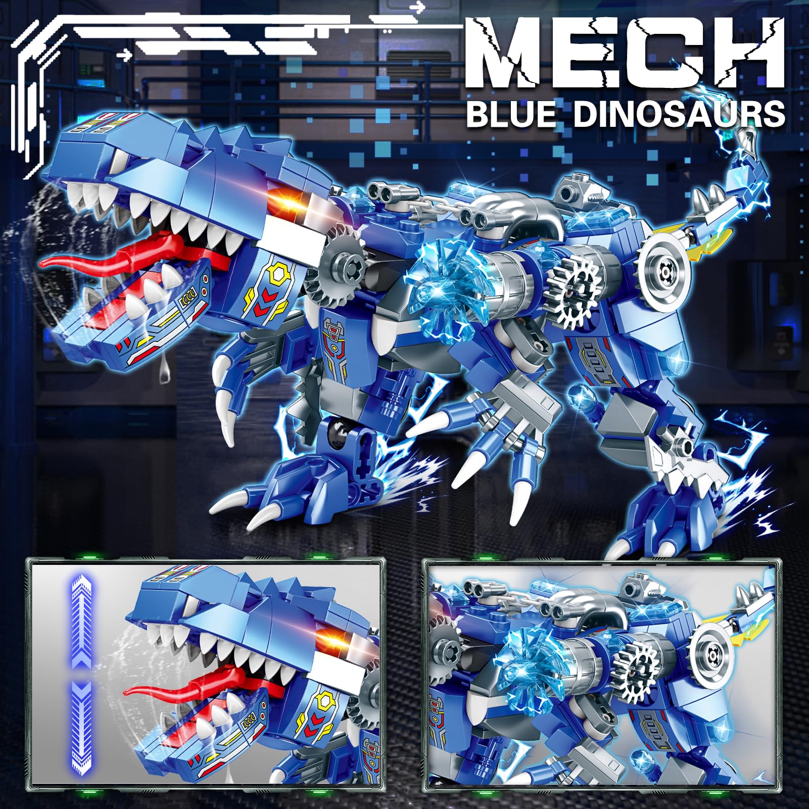 Amazon.co.jp: PLAYBRIX (プレイブリックス) 恐竜ビルディングブロック