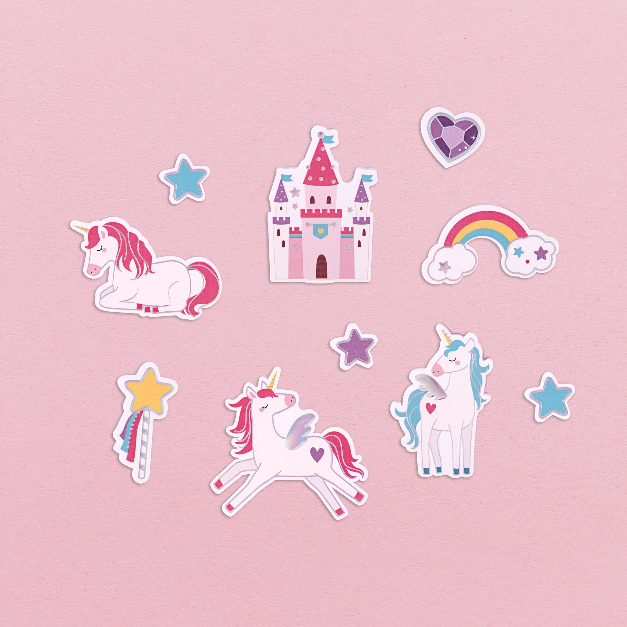 APLI Kids 19807 Stickers met dieren, jungle, blad met 15
