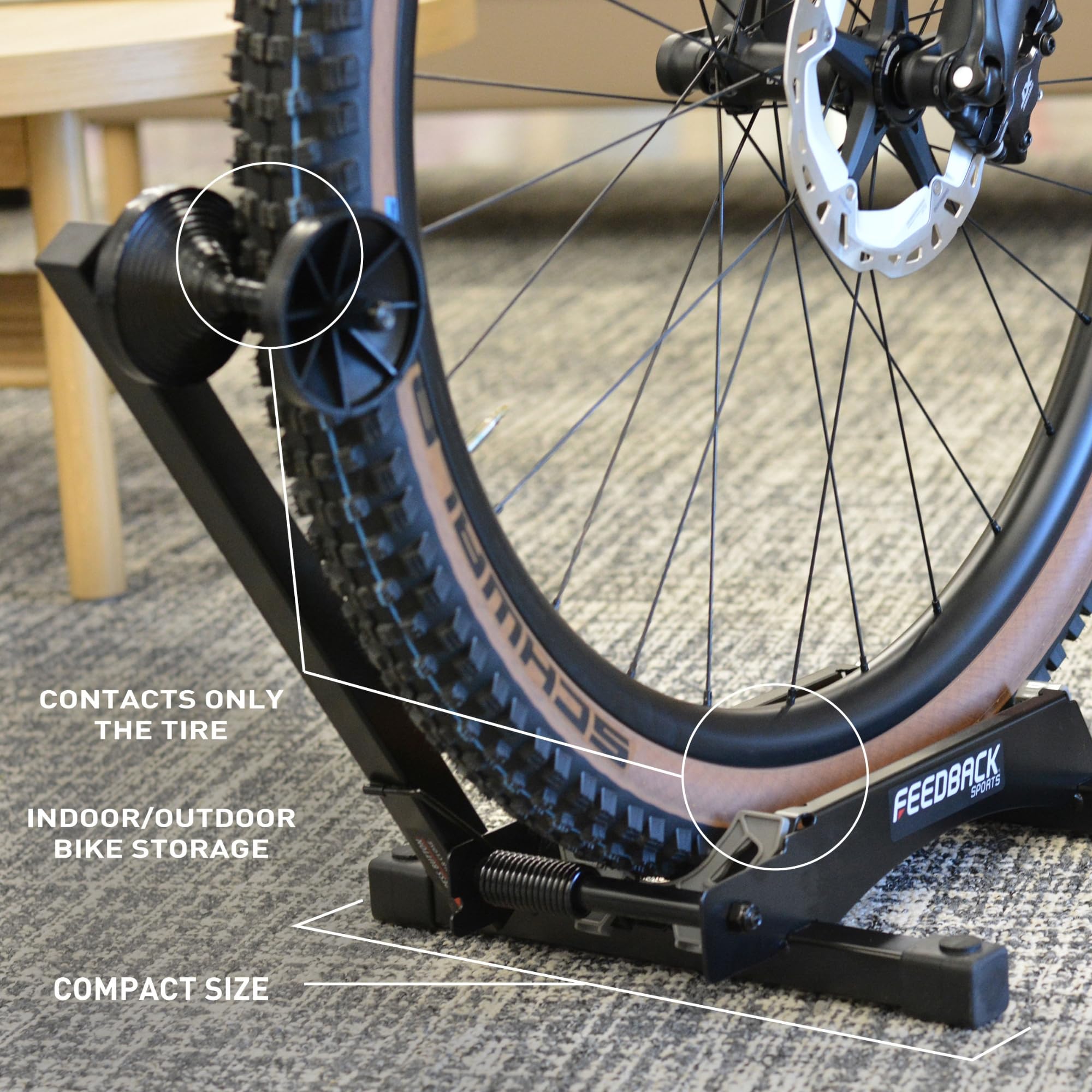 【FEEDBACK SPORTS】RAKK　自転車スタンド　新品2個セット 室内でも邪魔にならない自転車スタンド【FEEDBACK SPORTS : RAKK