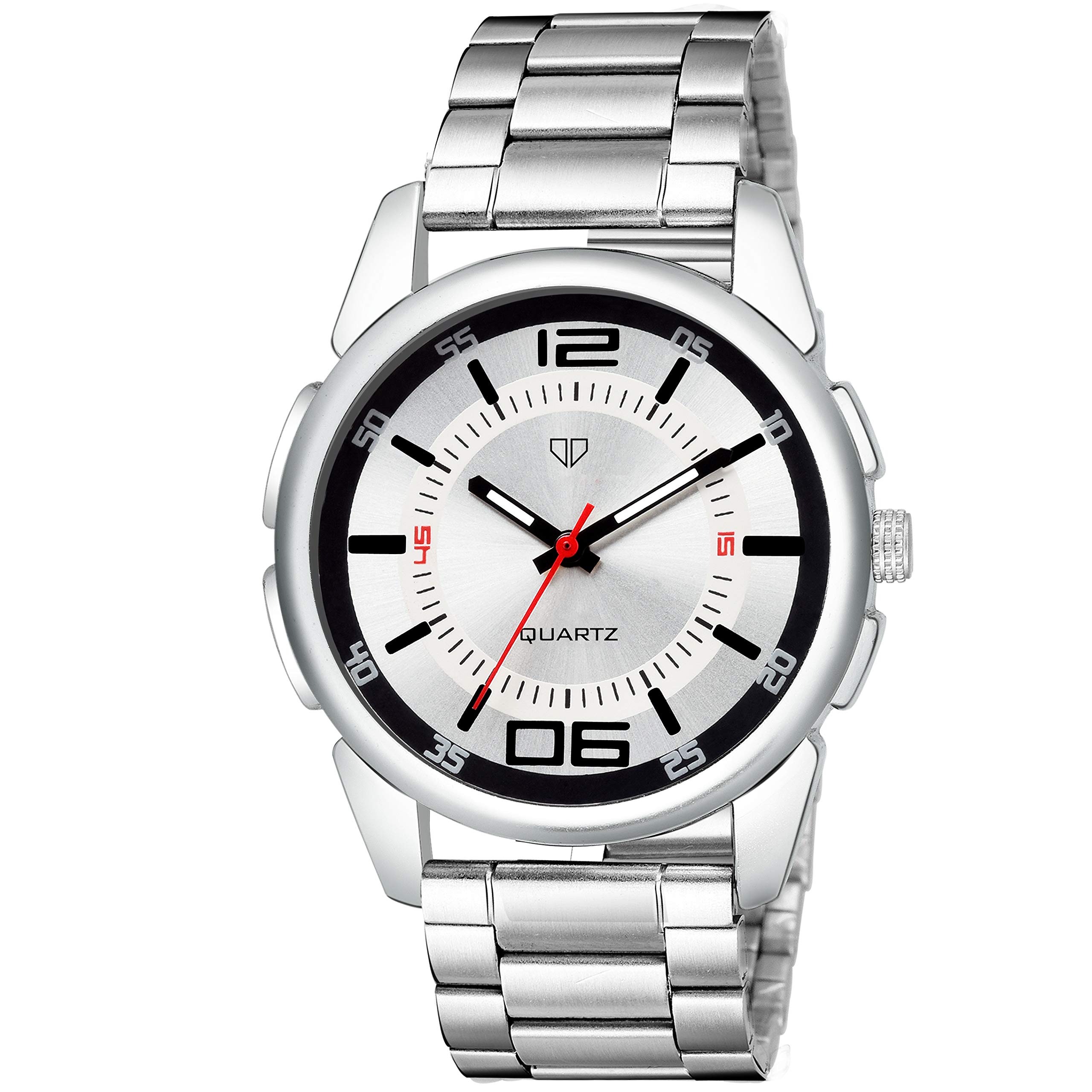 Walrus Adam Series Dull Finish Silver Dial Men Stainless Steellic Wristwatch (B0C4L714LM) Amazon Price History, Amazon Price Tracker