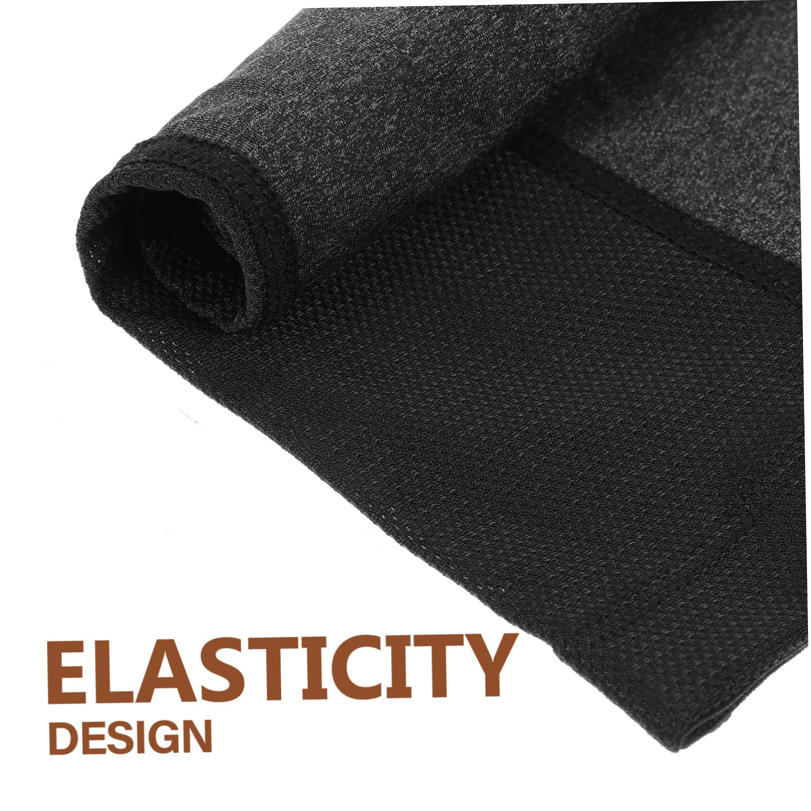 TOYANDONA Manga de protección Solar Cubrir Mangas de Brazo de protección Solar UV Solar Flexible de Brazos Mangas Protectoras de Brazo para Hombre Nylon Negro