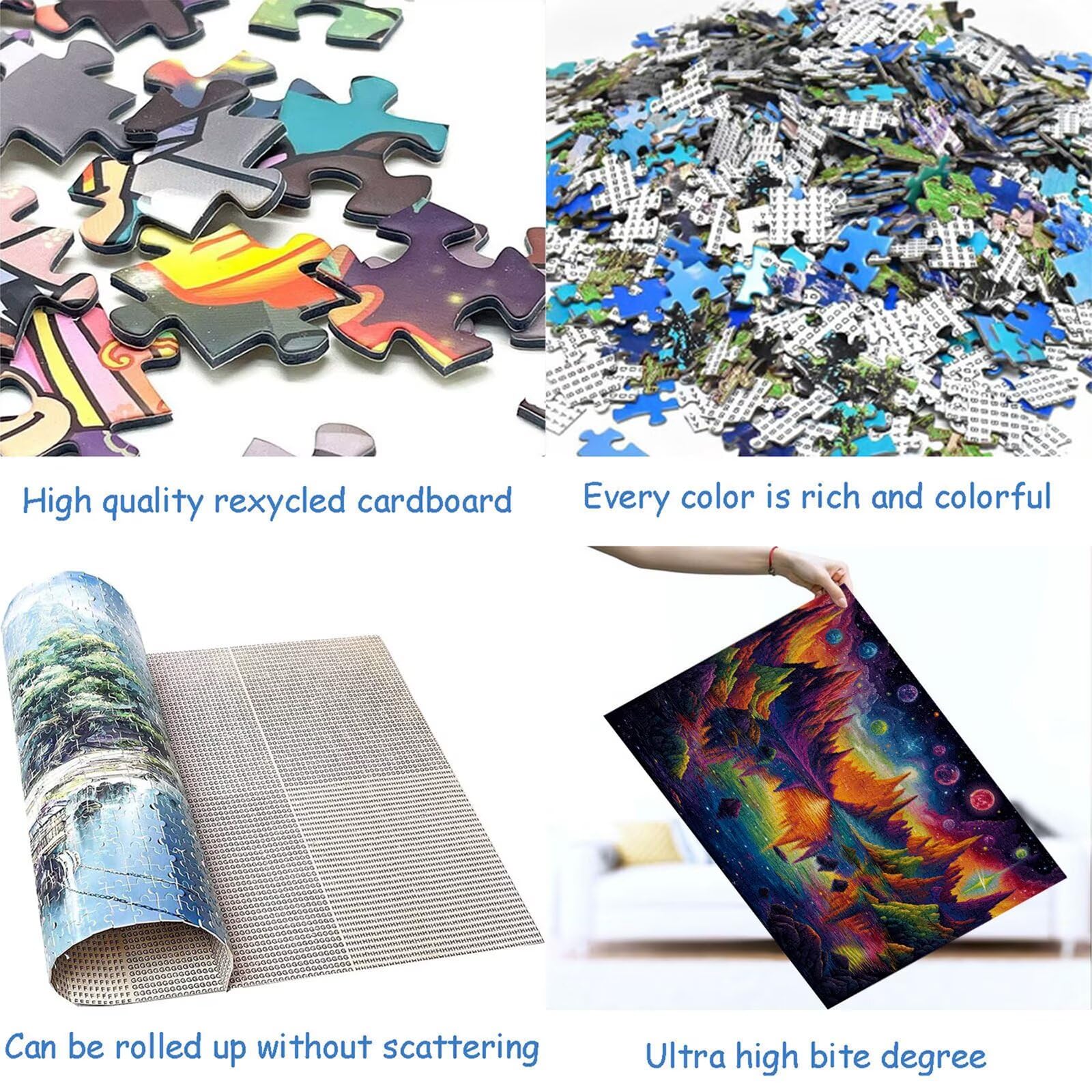 Puzzle 3000 elementów górskie puzzle dla dorosłych jezioro 122 x 81 cm Unikalne rzemiosło klasyczne 3D drewniane układanka do rodzinnych gier biznesowych, układanka do samodzielnego wykonania nawet do