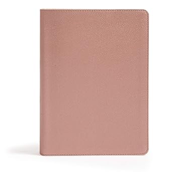 CSB She Reads Truth Bible, Rose Gold LeatherTouch, Black Letter, Full-Color Design, Wide Margins, Journaling Space, Devotionals, Reading Plans, Single-Column, Easy-to-Read Bible Serif Type
