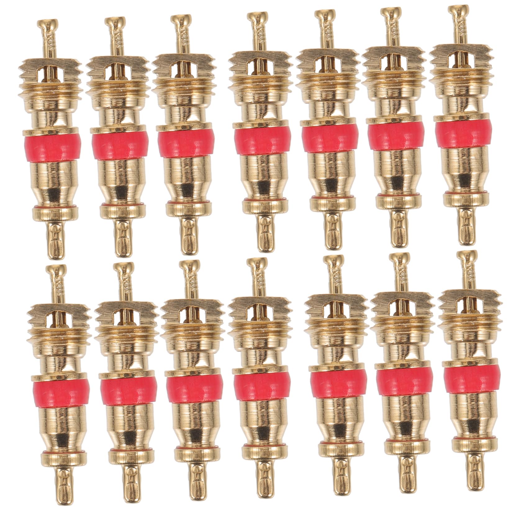 Amosfun 5 Ensembles Noyaux De Valves pour Vélo Accessoires De Remplacement Vélo Compatible Et Étanche 50 Pièces * 5