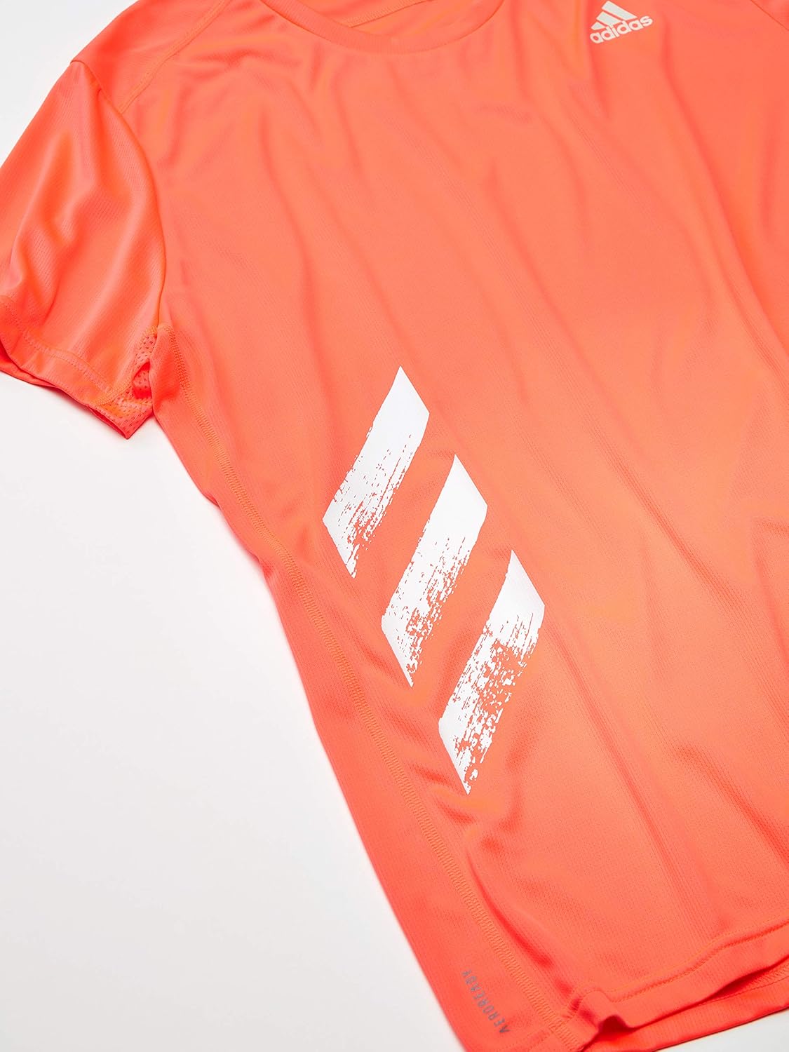 adidas Male Run It Personal Best 3-Stripes Tee
